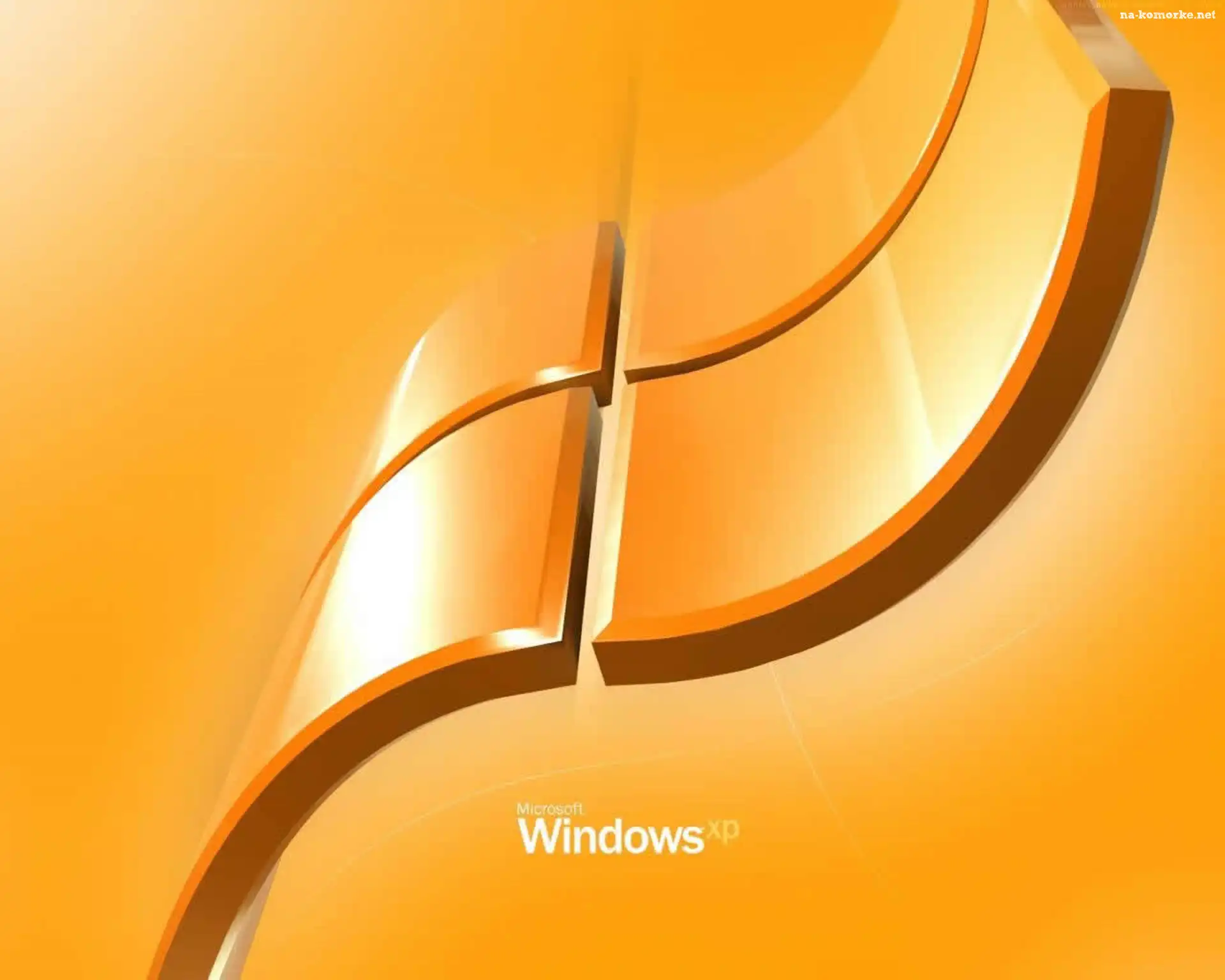Pomarańczowe, XP, Logo, Windows
