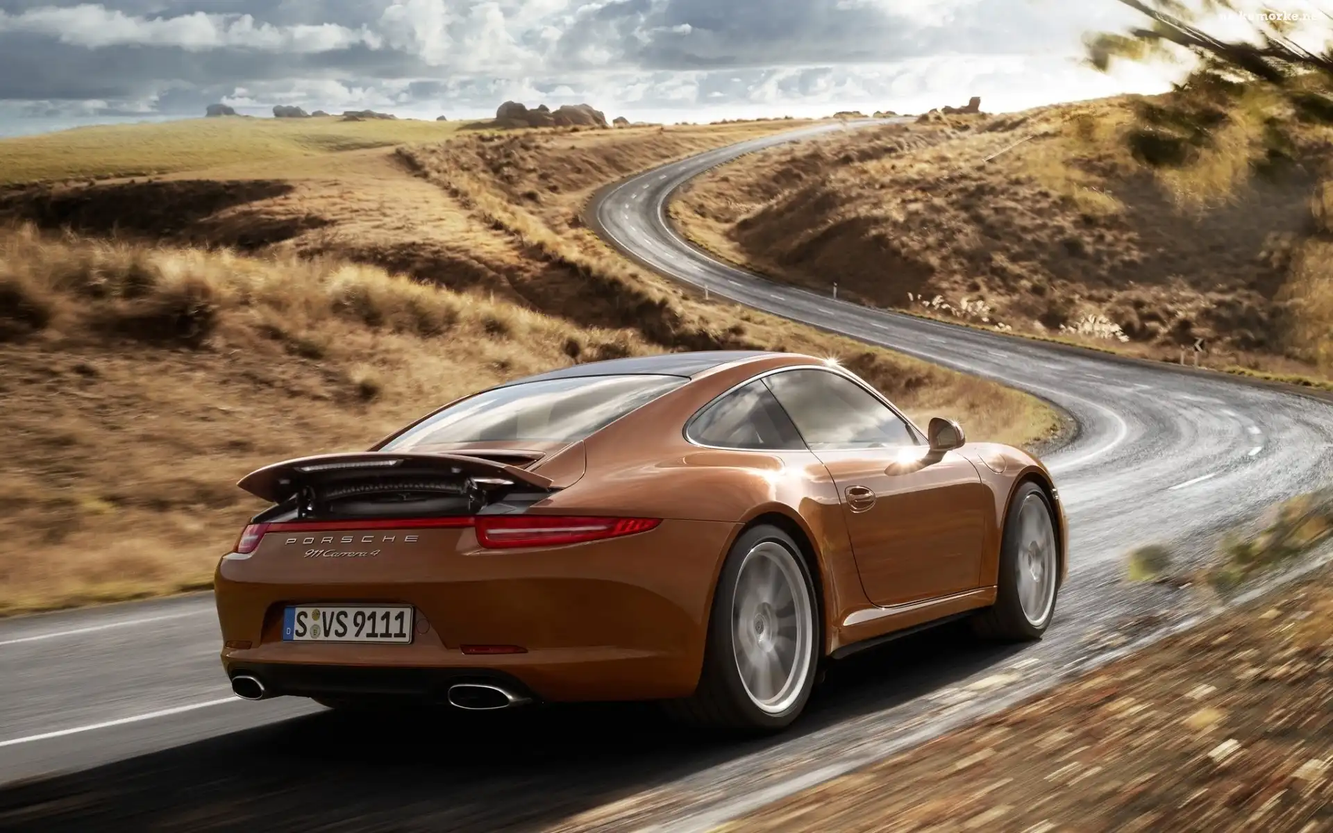 Porsche 911 Carrera 4, Droga