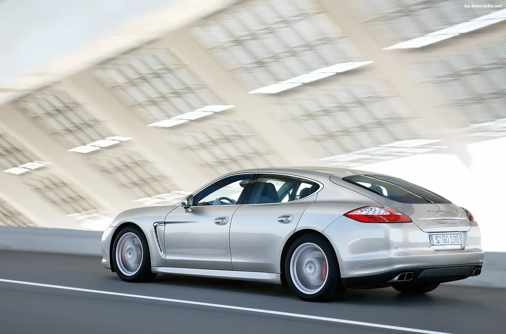 Tył, Porsche Panamera