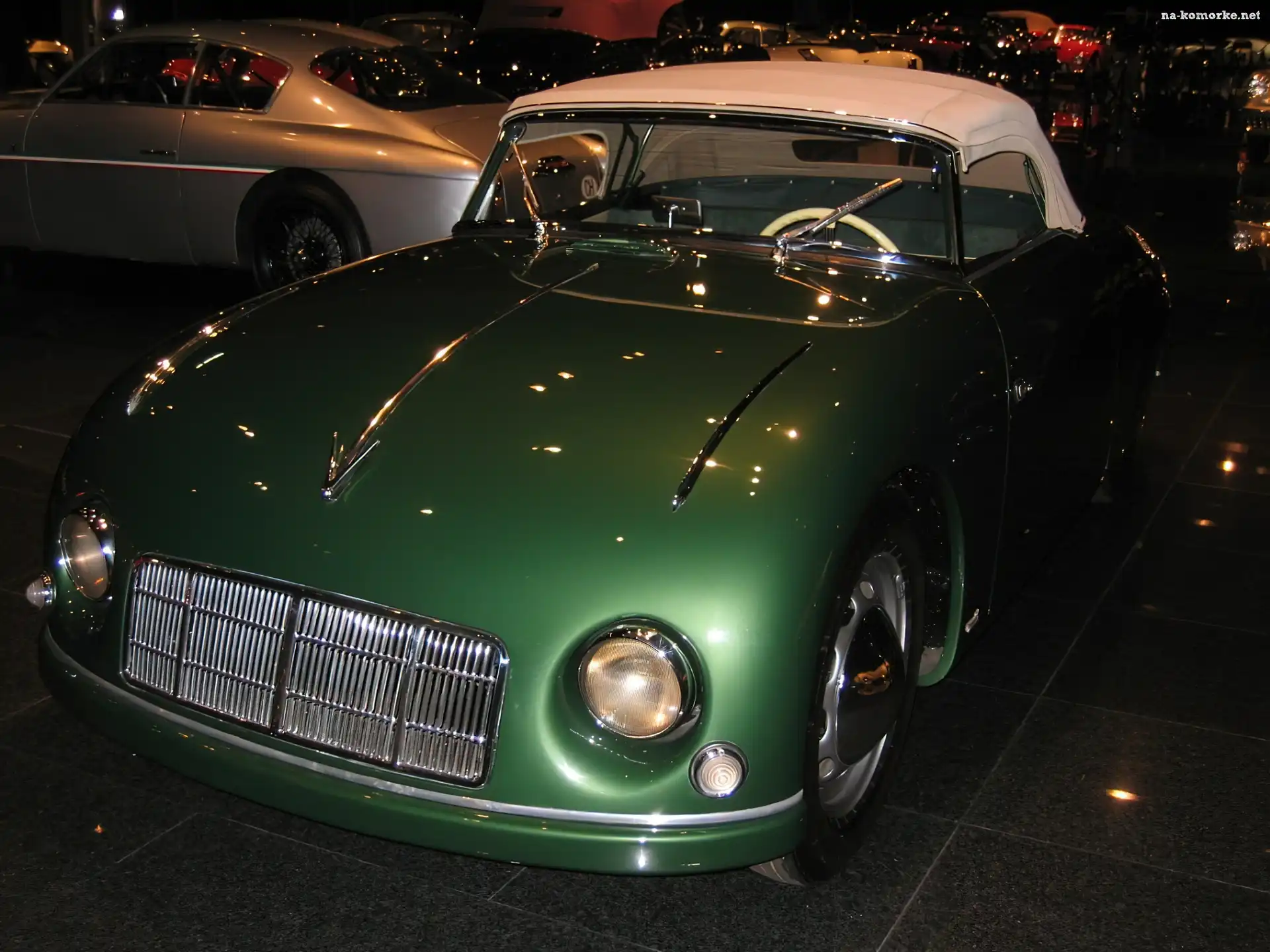 Porsche, zielony, Samochody Zabytkowe