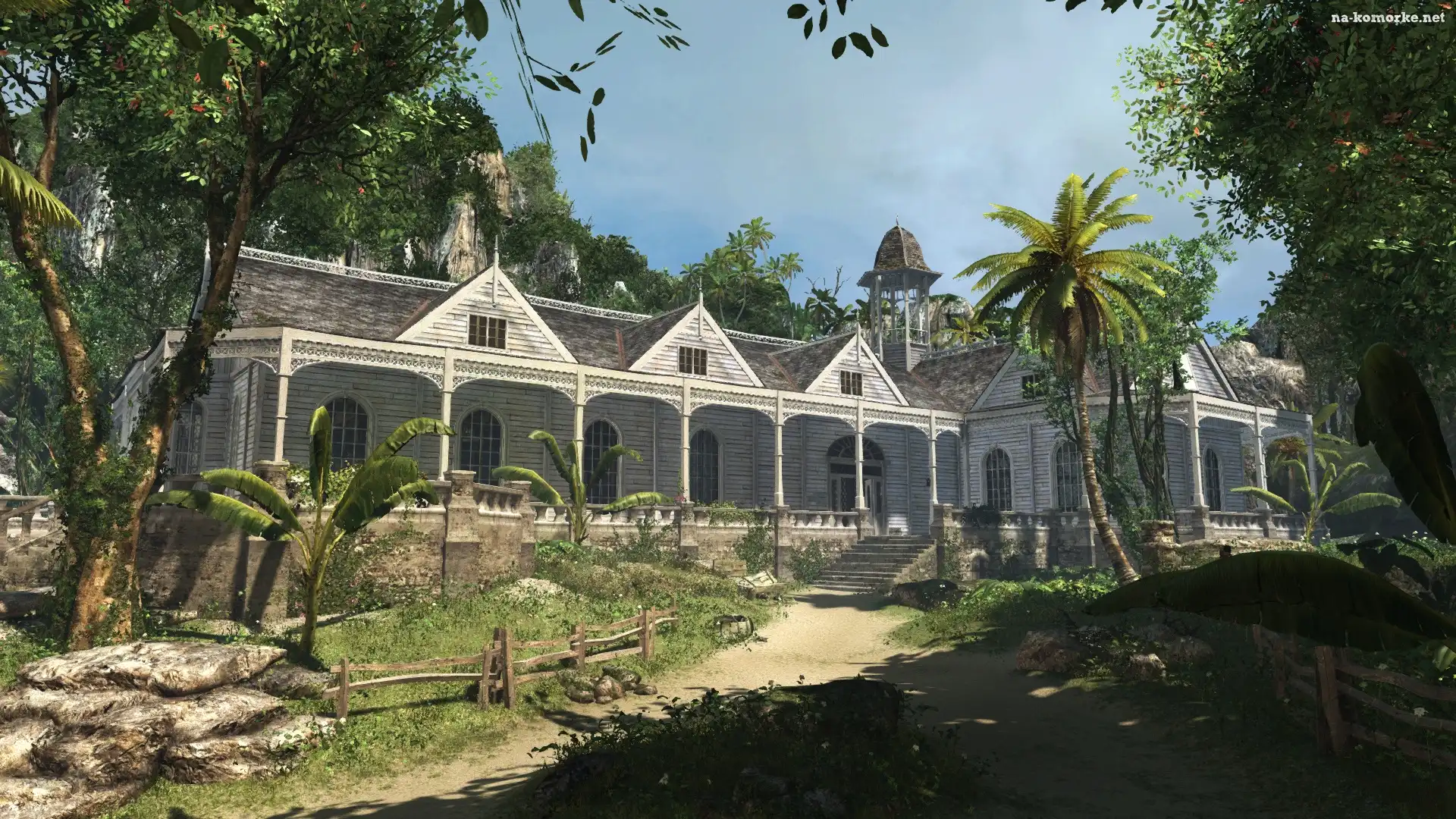 Karaiby, Assassins Creed IV Black Flag, Rezydencja, Architektura, Posiadłość