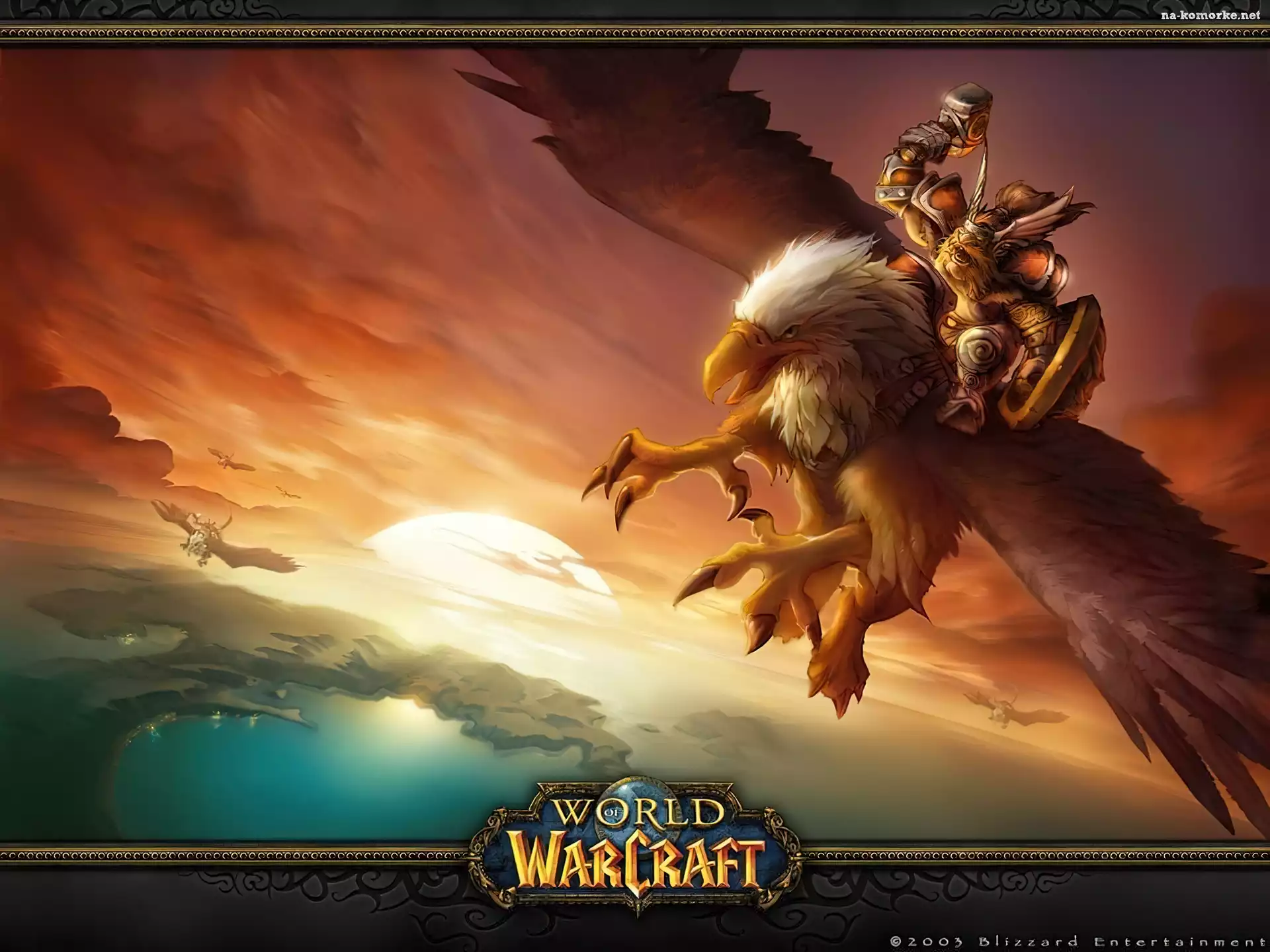postać, World Of Warcraft, fantasy, orzeł