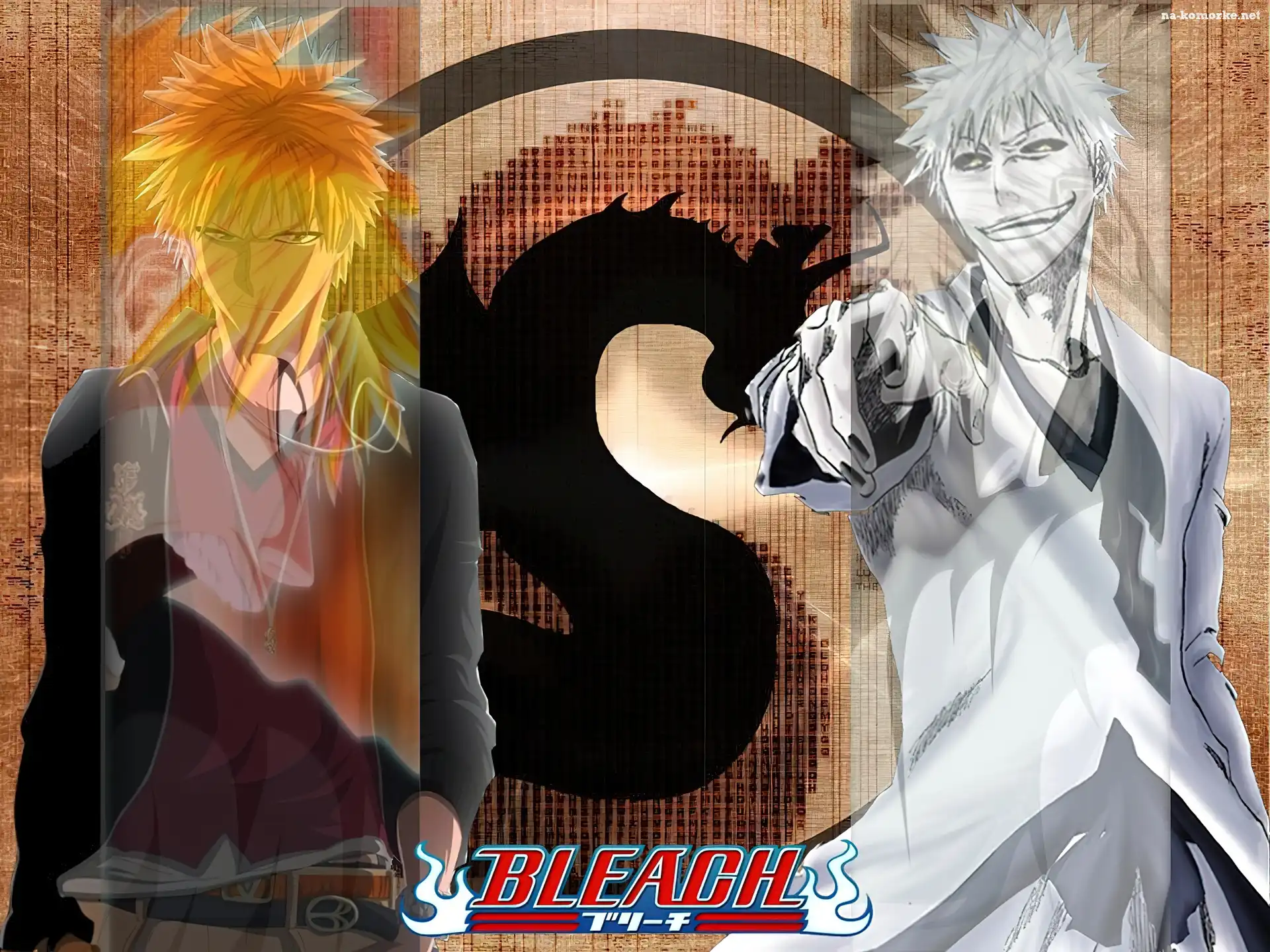 Bleach, napis, postacie