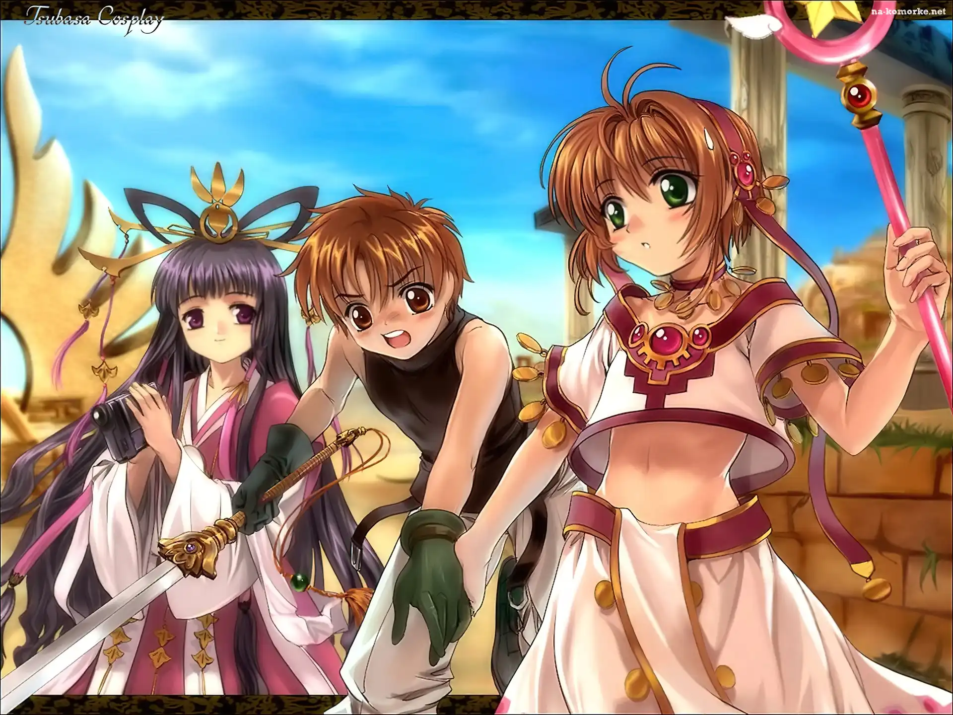 postacie, miecz, Tsubasa Reservoir Chronicles