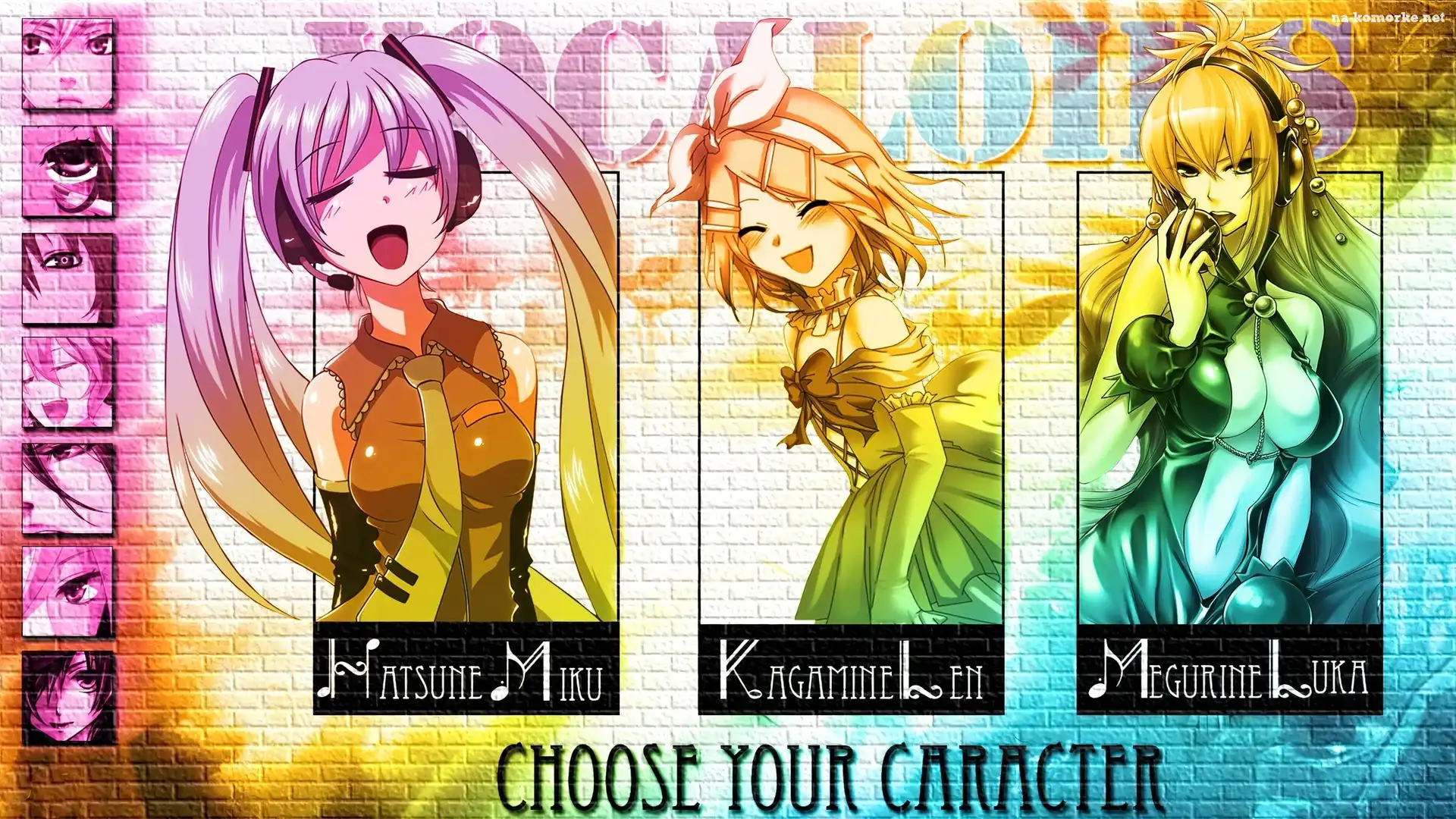 Postacie, Vocaloid