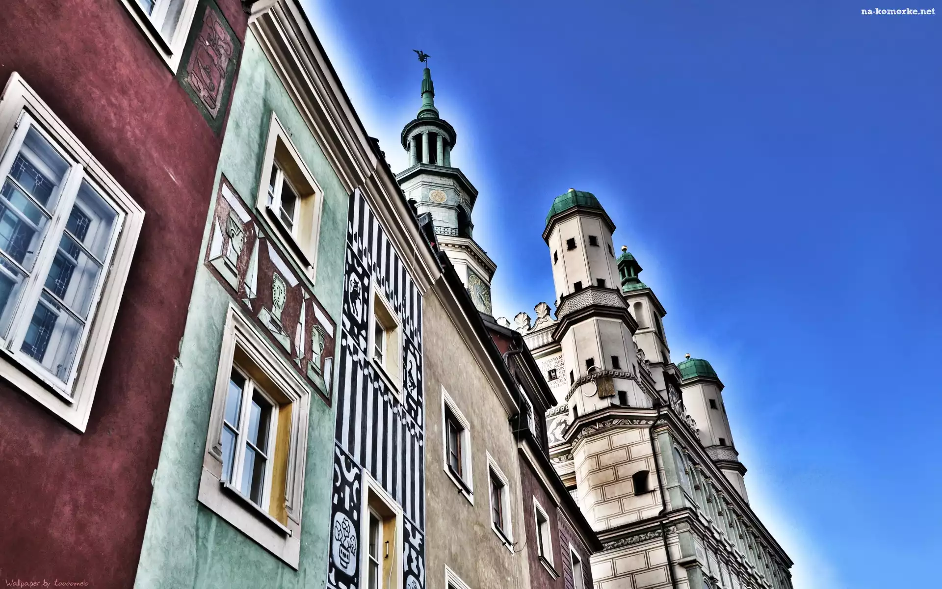 Poznań, Stary Rynek, Ratusz, Kamienice