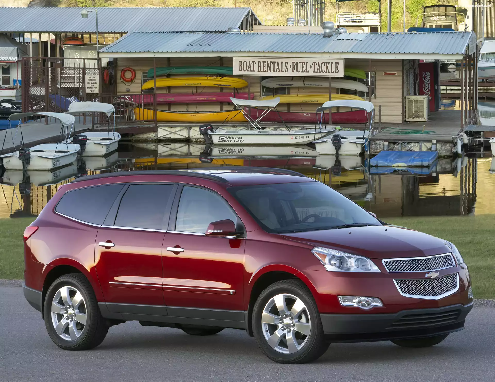 Prawy, Przystań, Bok, Buick Enclave
