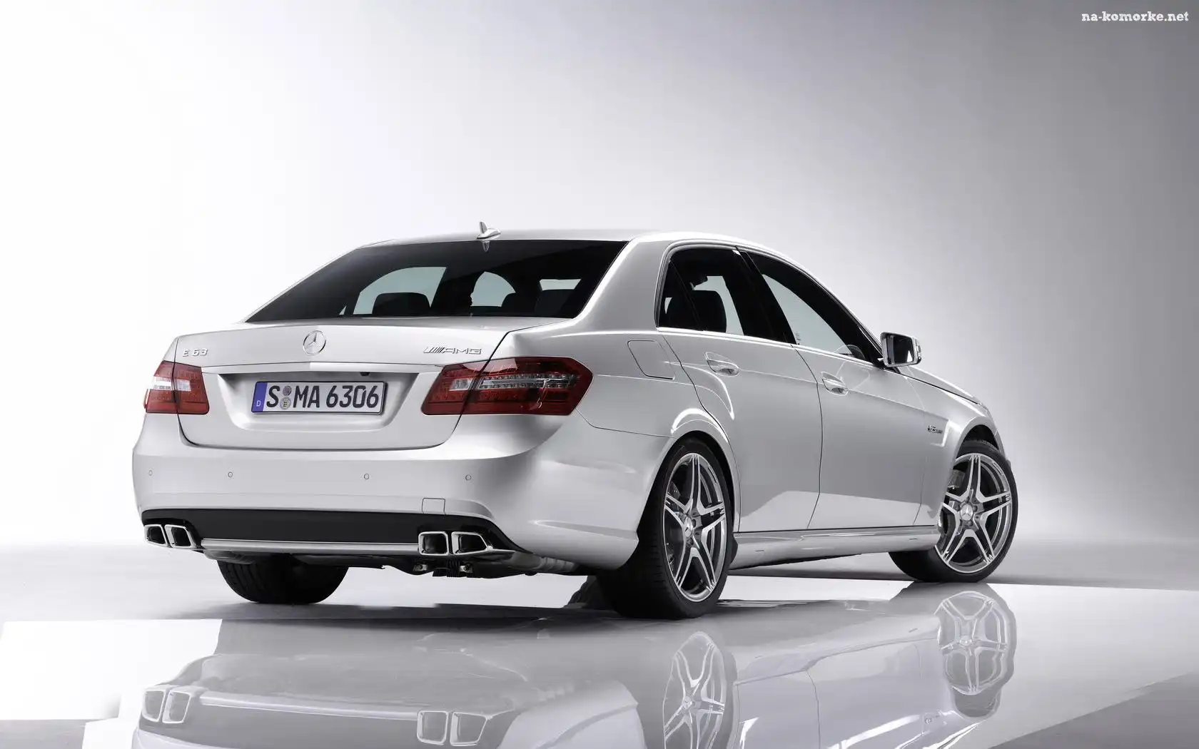 Prawy, Tył, Mercedes Benz E 63