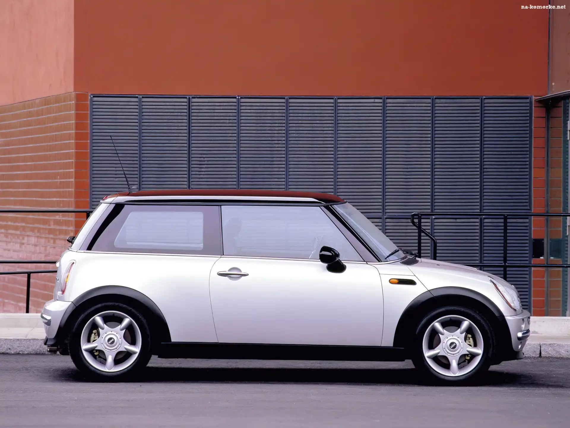 Prawy, Alufelgi, Bok, Mini Cooper