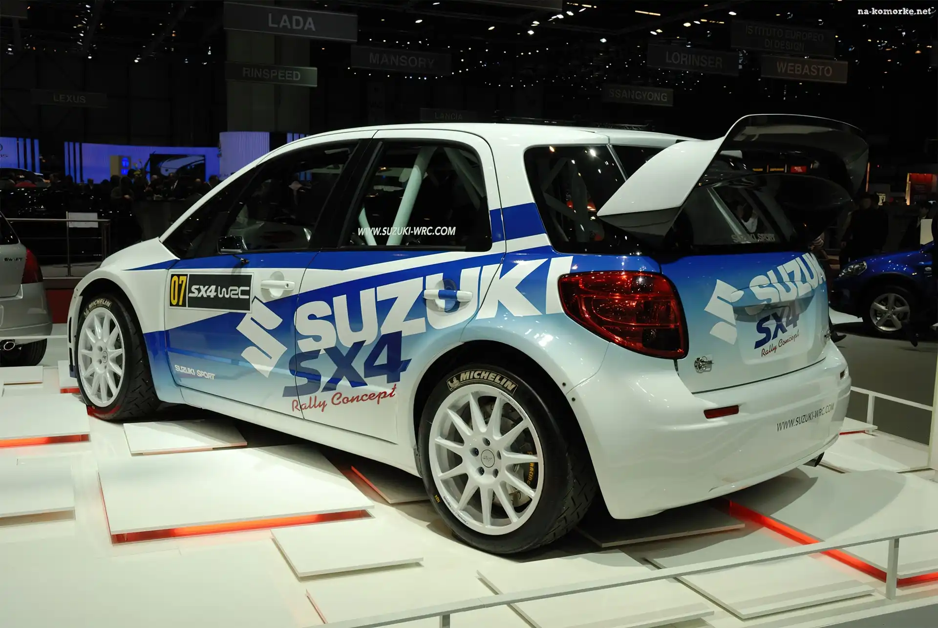 Rajdowa, Wersja, Prezentacja, Suzuki SX4