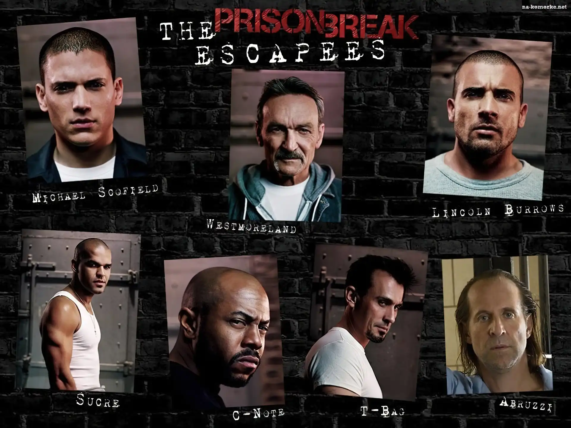 Prison Break, zdjęcia, Skazany na śmierć, uciekinierzy