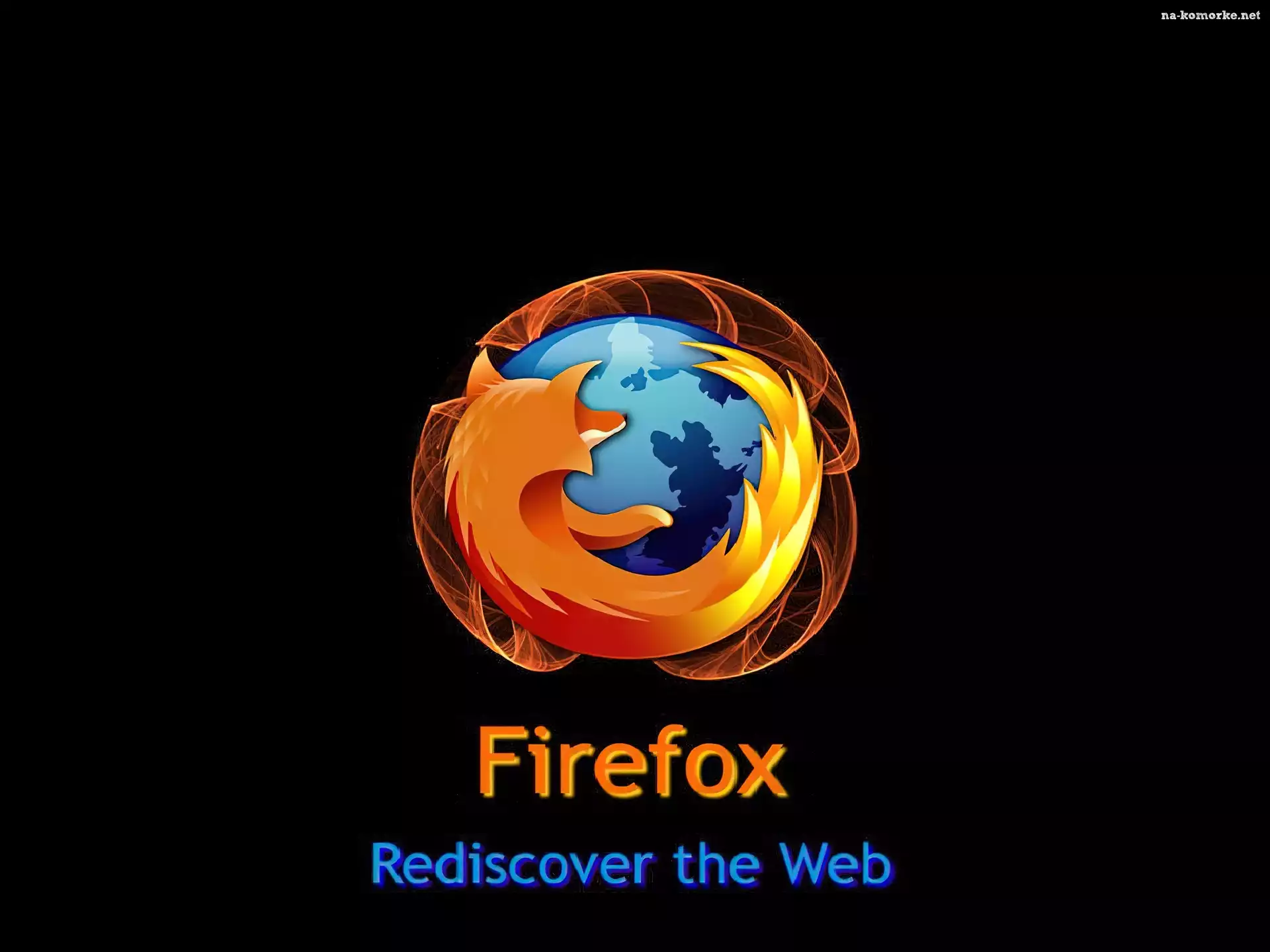 przeglądarka, FireFox, lis, ogień