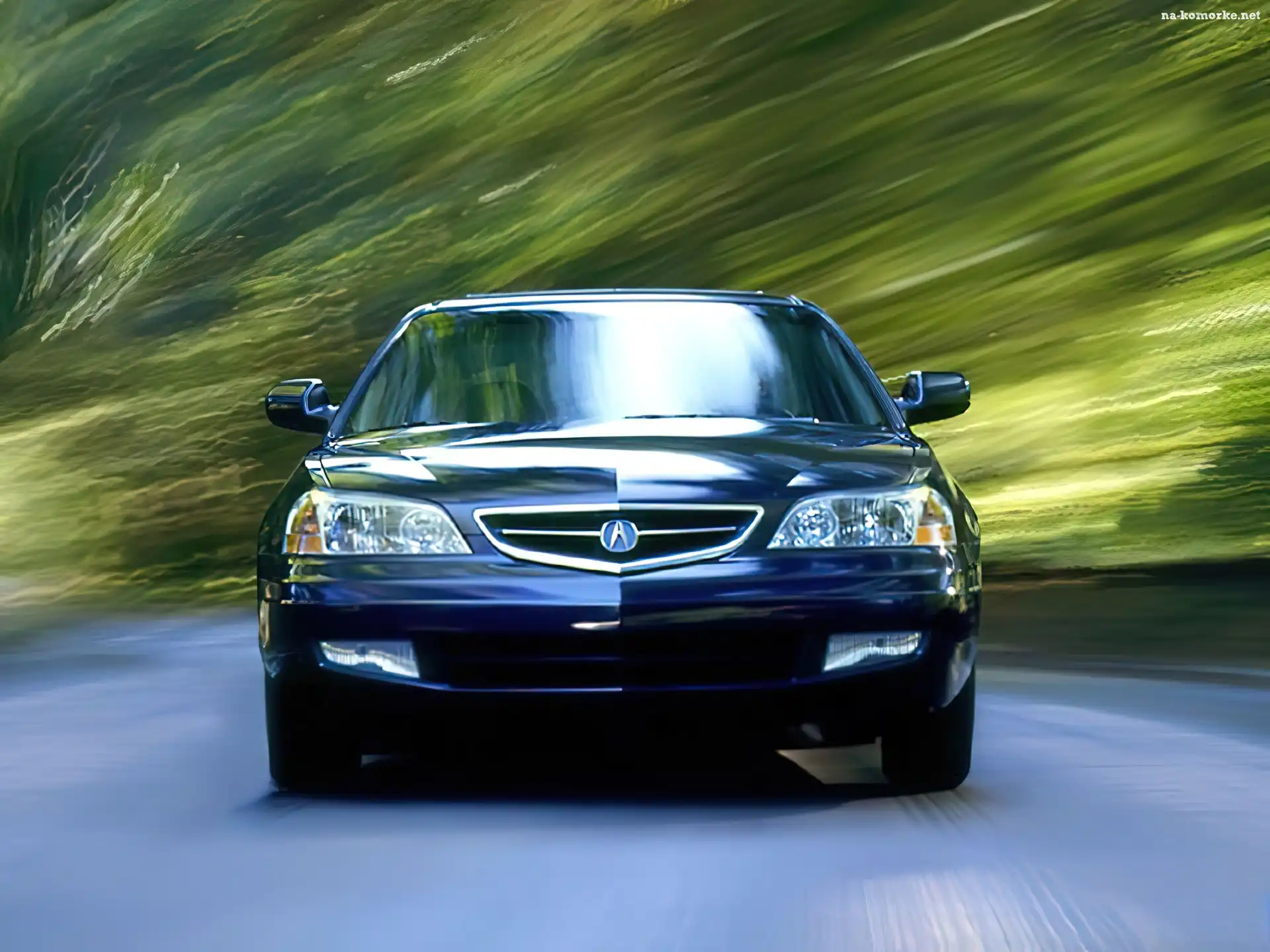 Przód, Acura CL, Reklama