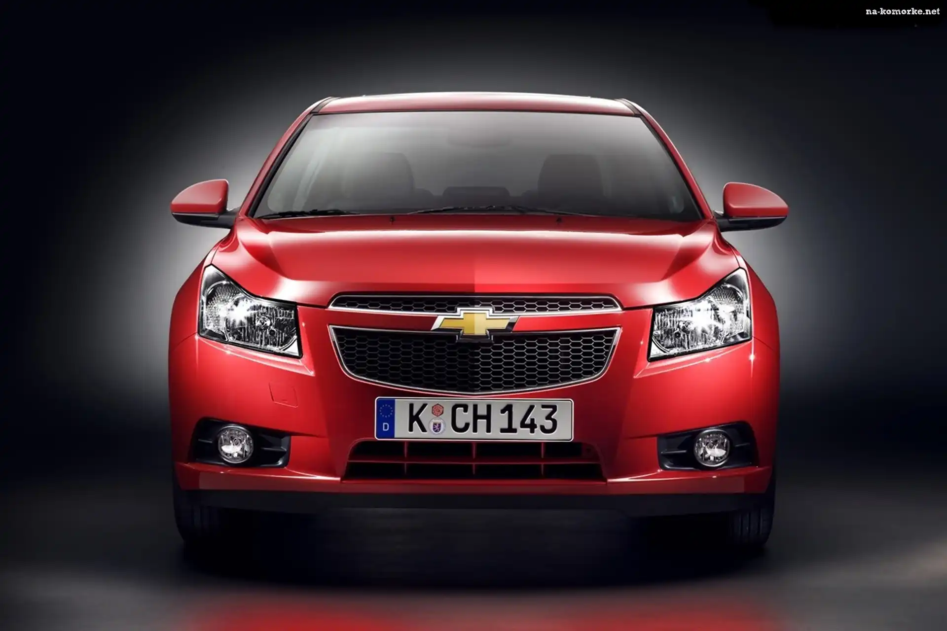 Przód, Chevrolet Cruze, Rejestracja