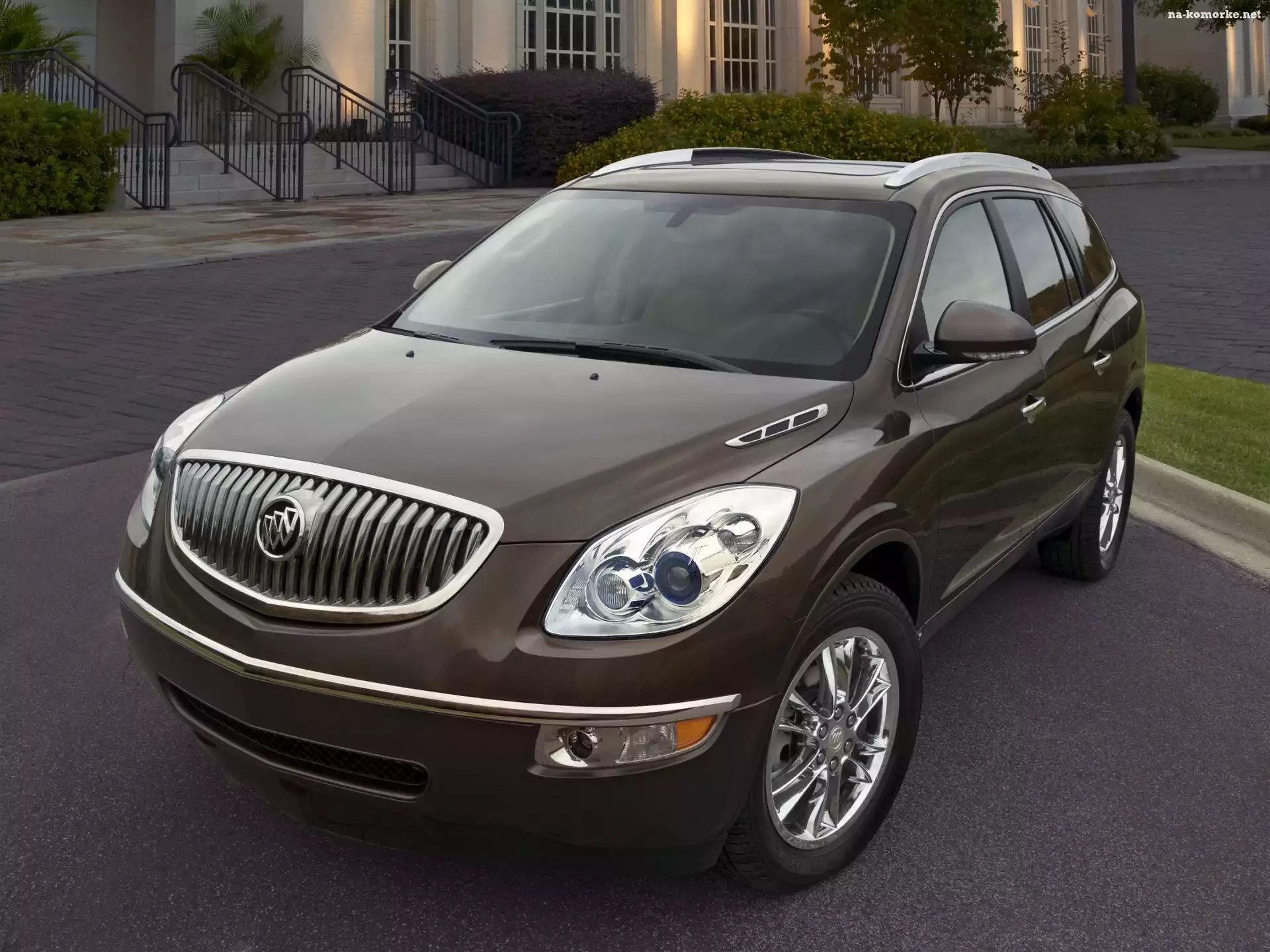 Przód, Buick Enclave, Relingi