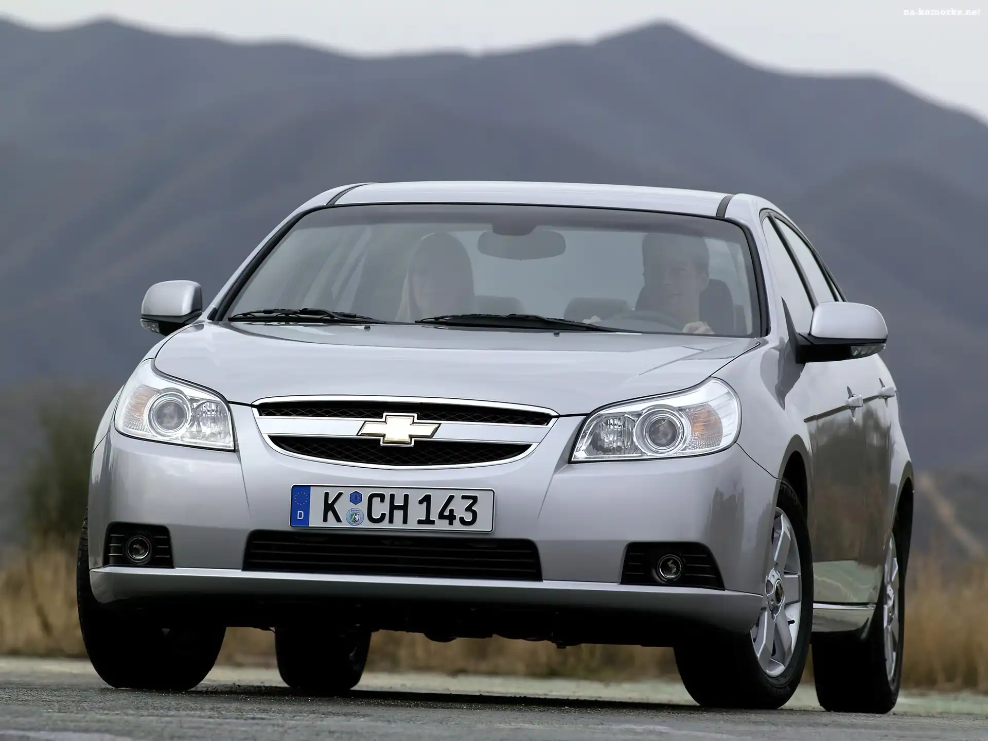 Przód, Zderzak, Chevrolet Evanda, Reflektory