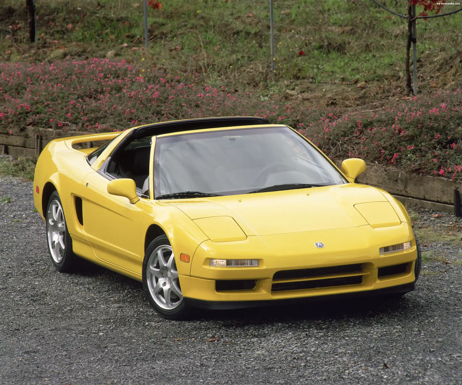 Przód, Lampy, Acura NSX, Podnoszone