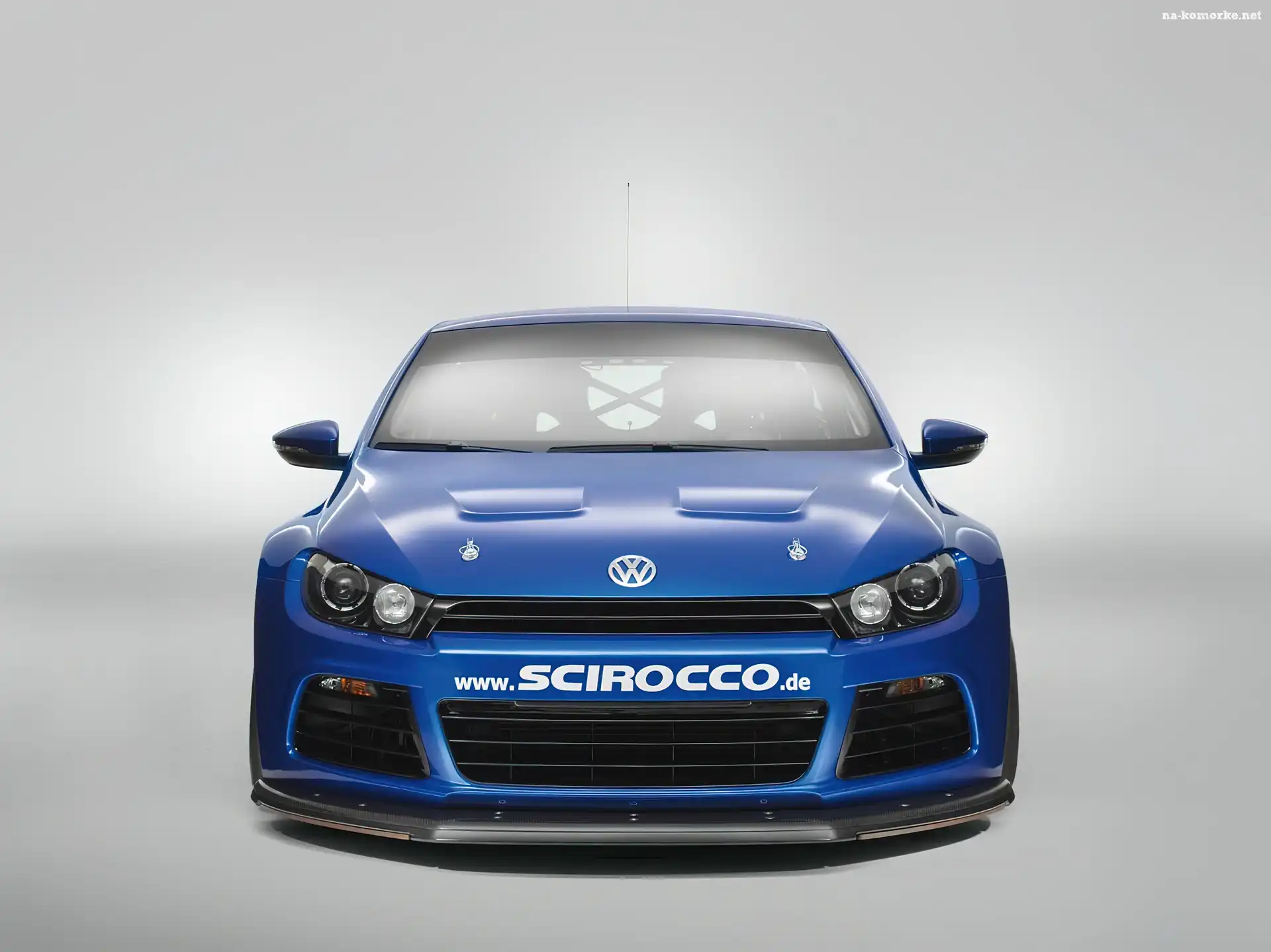 Przód, VW Scirocco, Spojler