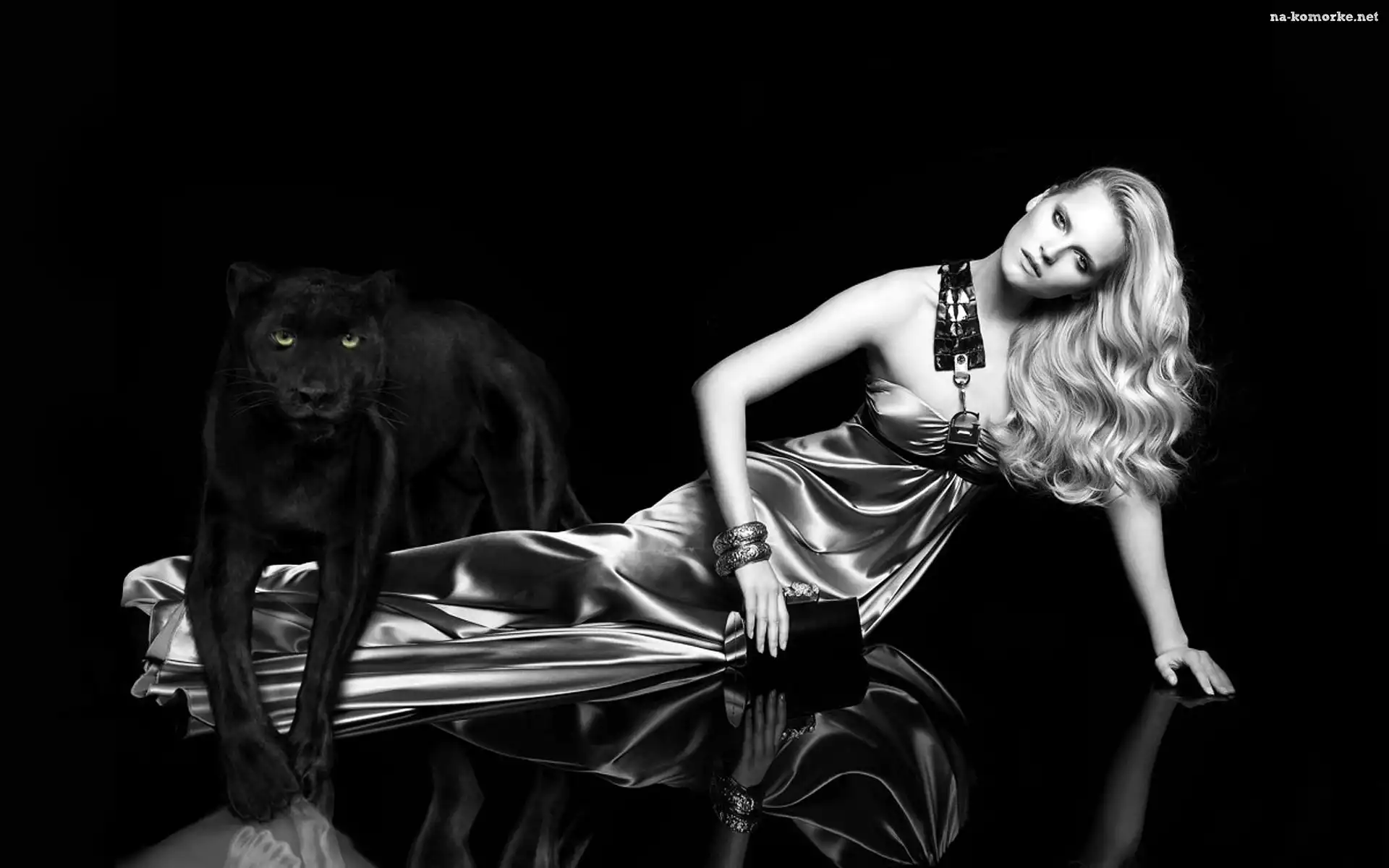 Puma, Kobieta, Blondynka, Wieczorowa, Suknia