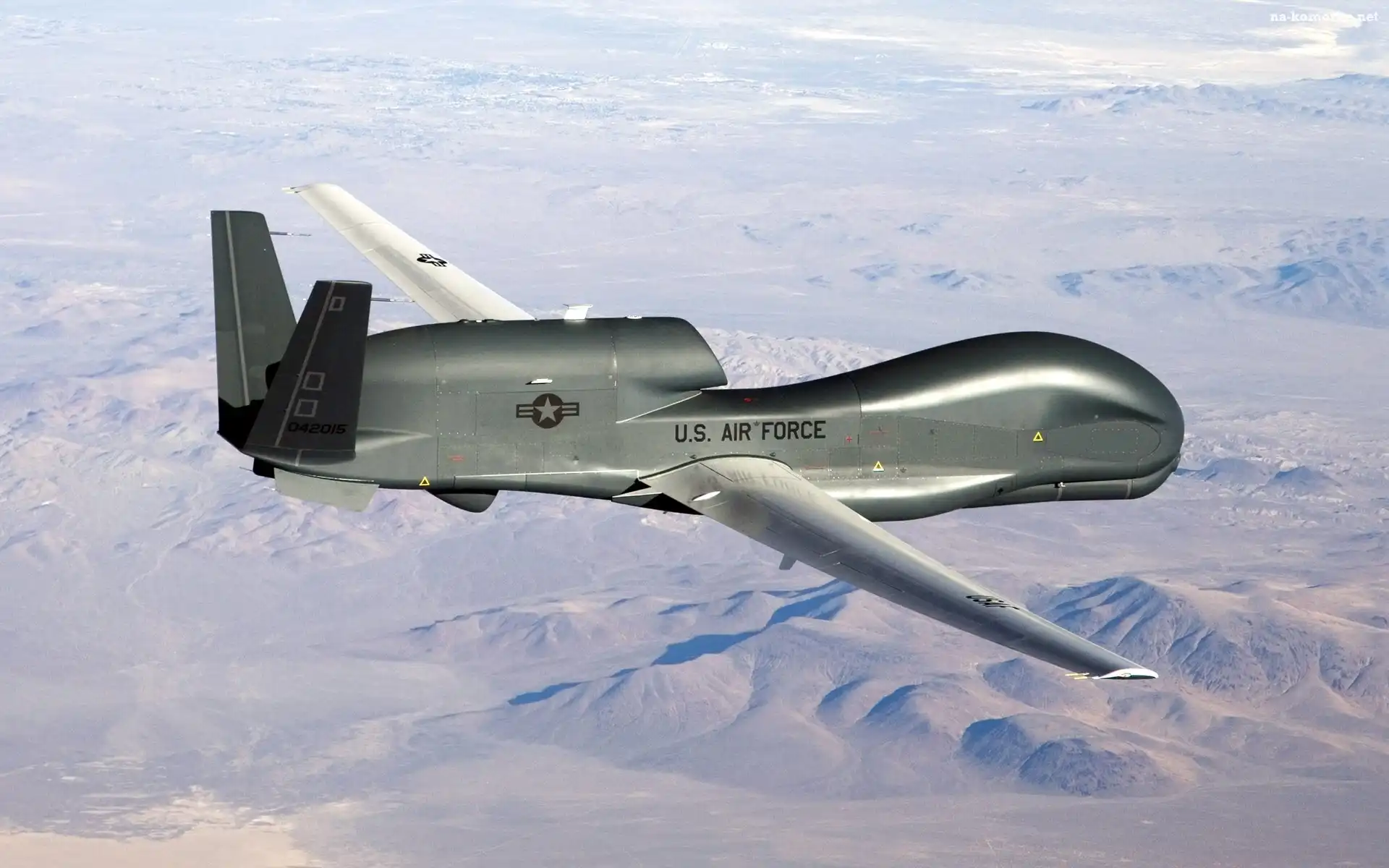 Grumman, Dron, Bezzałogowy, Global Hawk, Northrop, RQ-4B