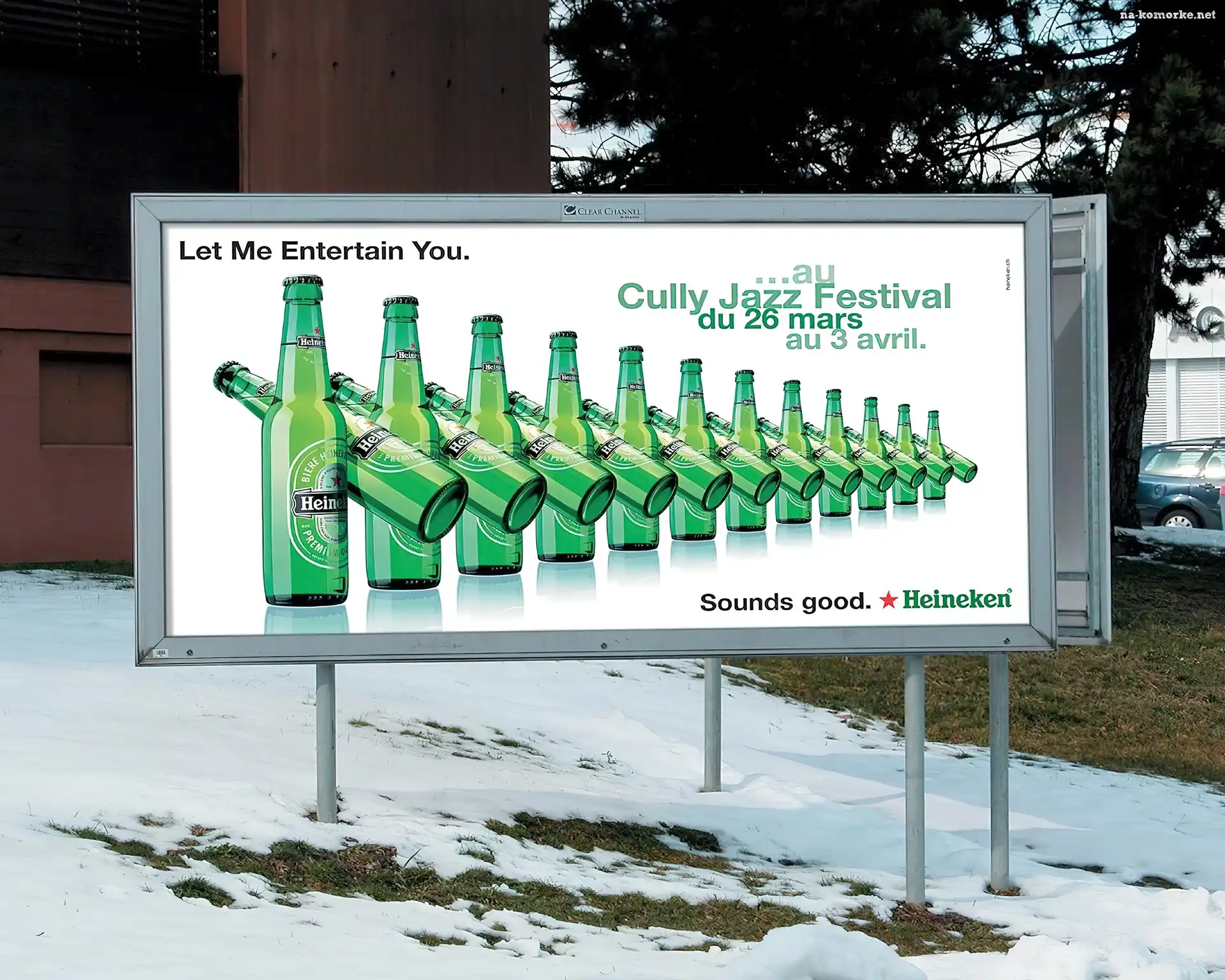 Reklama, Ogłoszeniowa, Heineken, Tablica