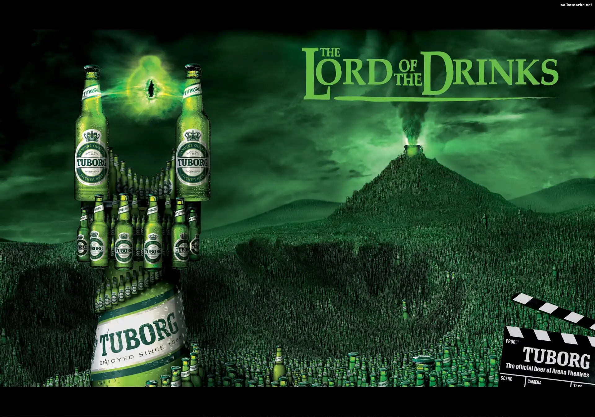 Reklama, Wieża, Piwa, Tuborg