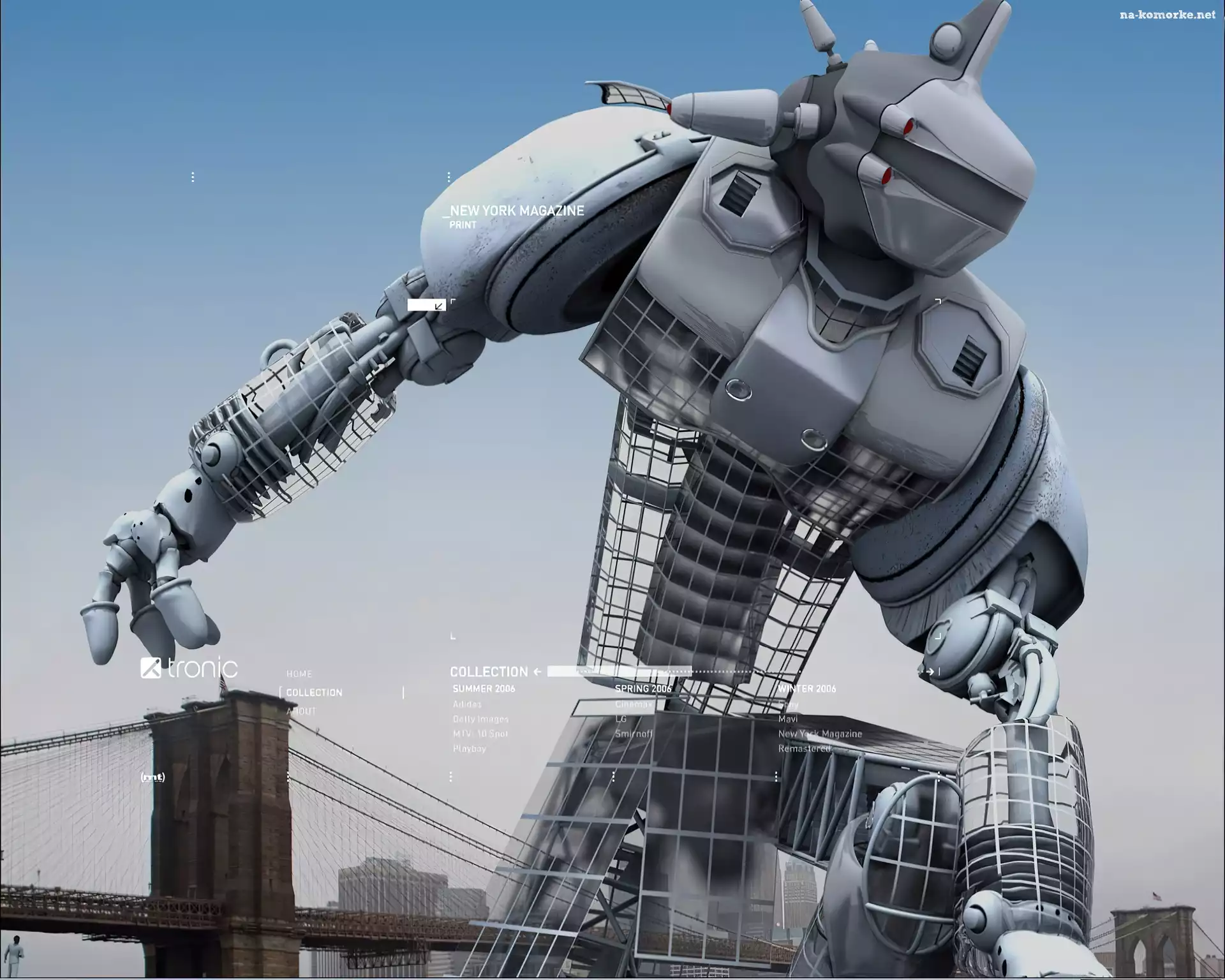 Robot, Miasto
