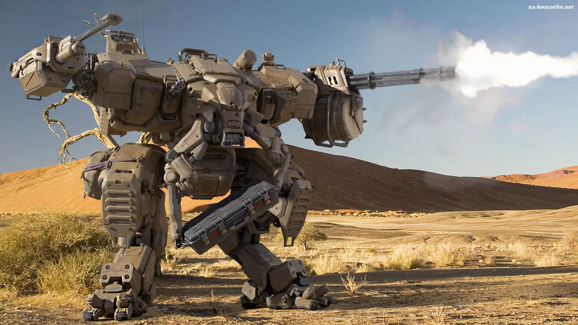 Robot, Pustynia