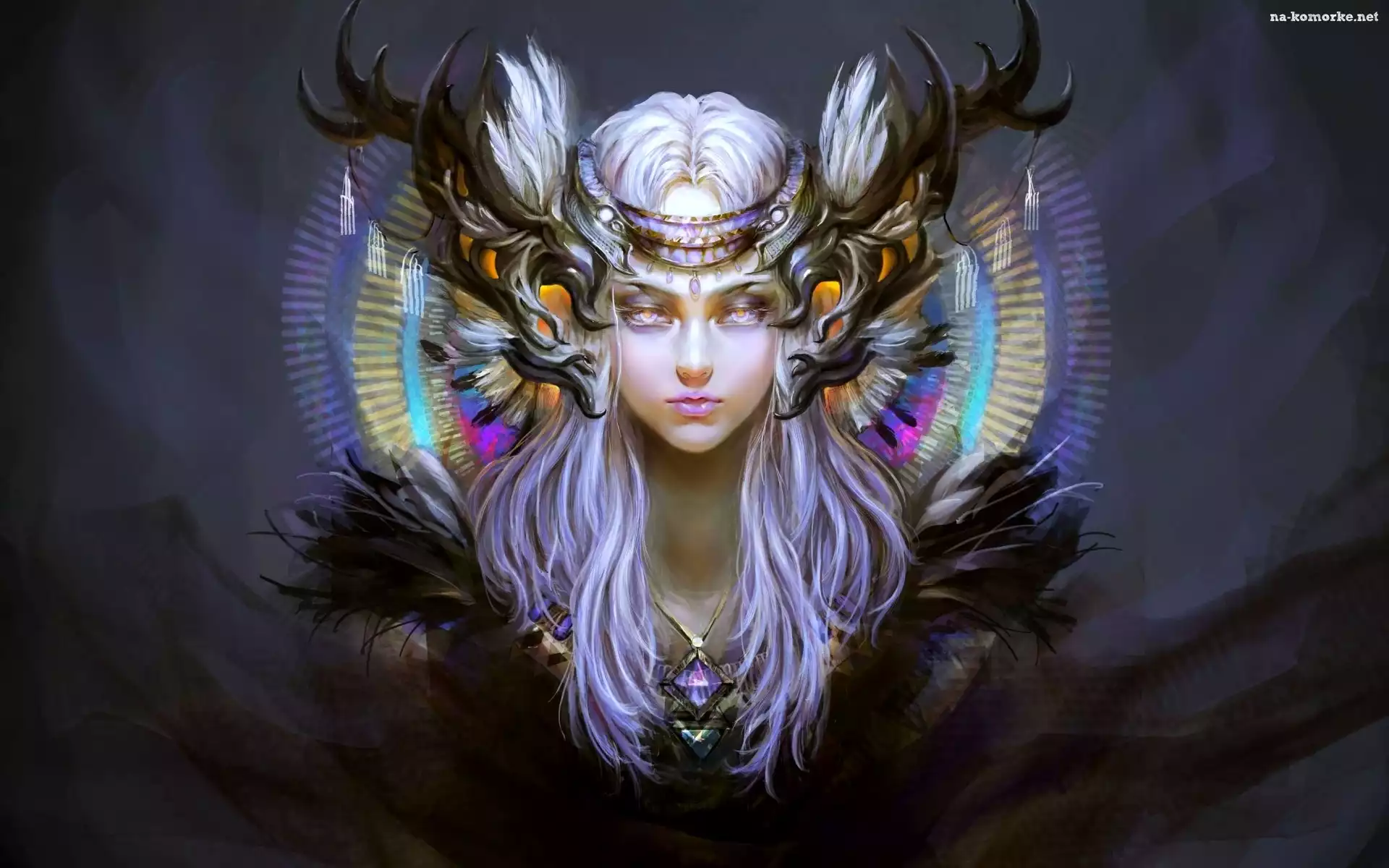 Dziewczyna, Rogi, Fantasy