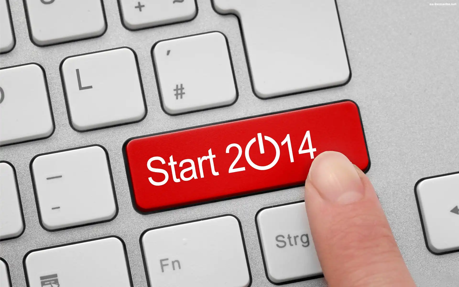 Rok, Klawiatura, Start, W, Nowy