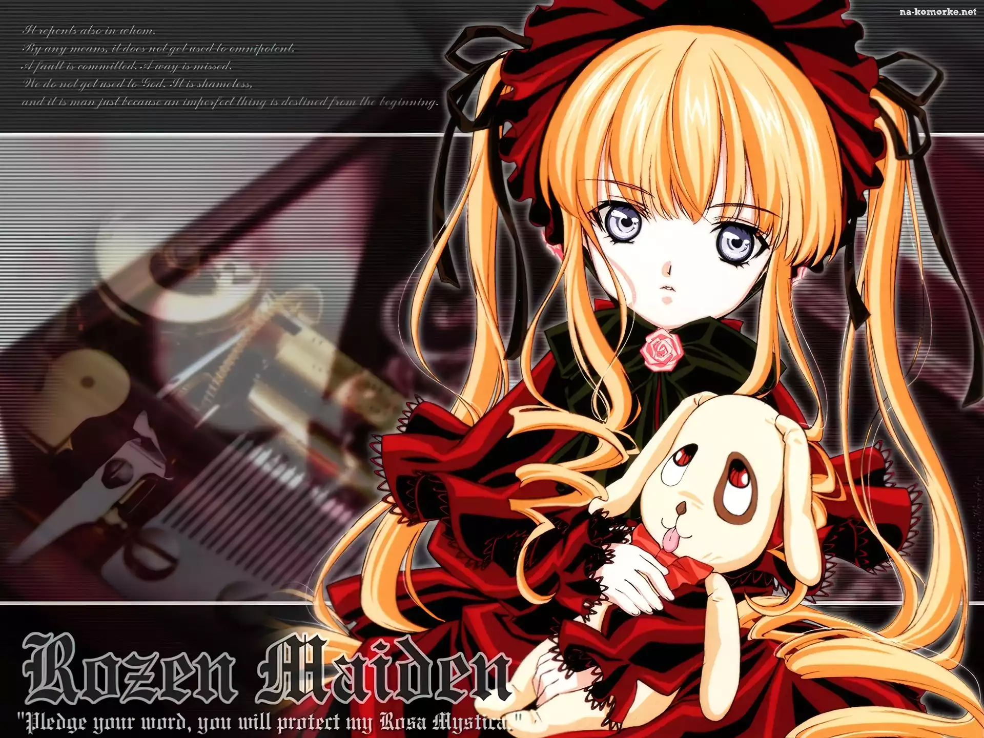 Rozen Maiden, przytulanka, dizewczyna