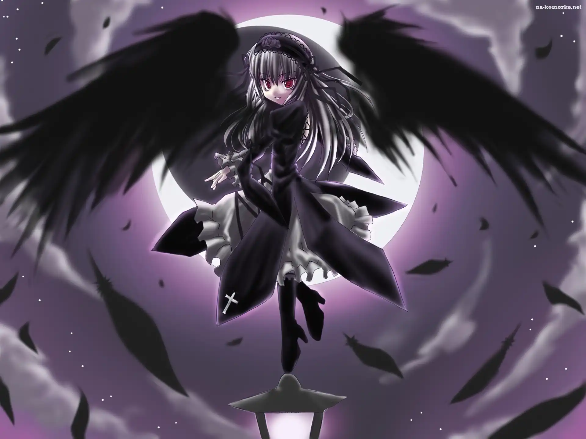 kobieta, suknia, Rozen Maiden, lot