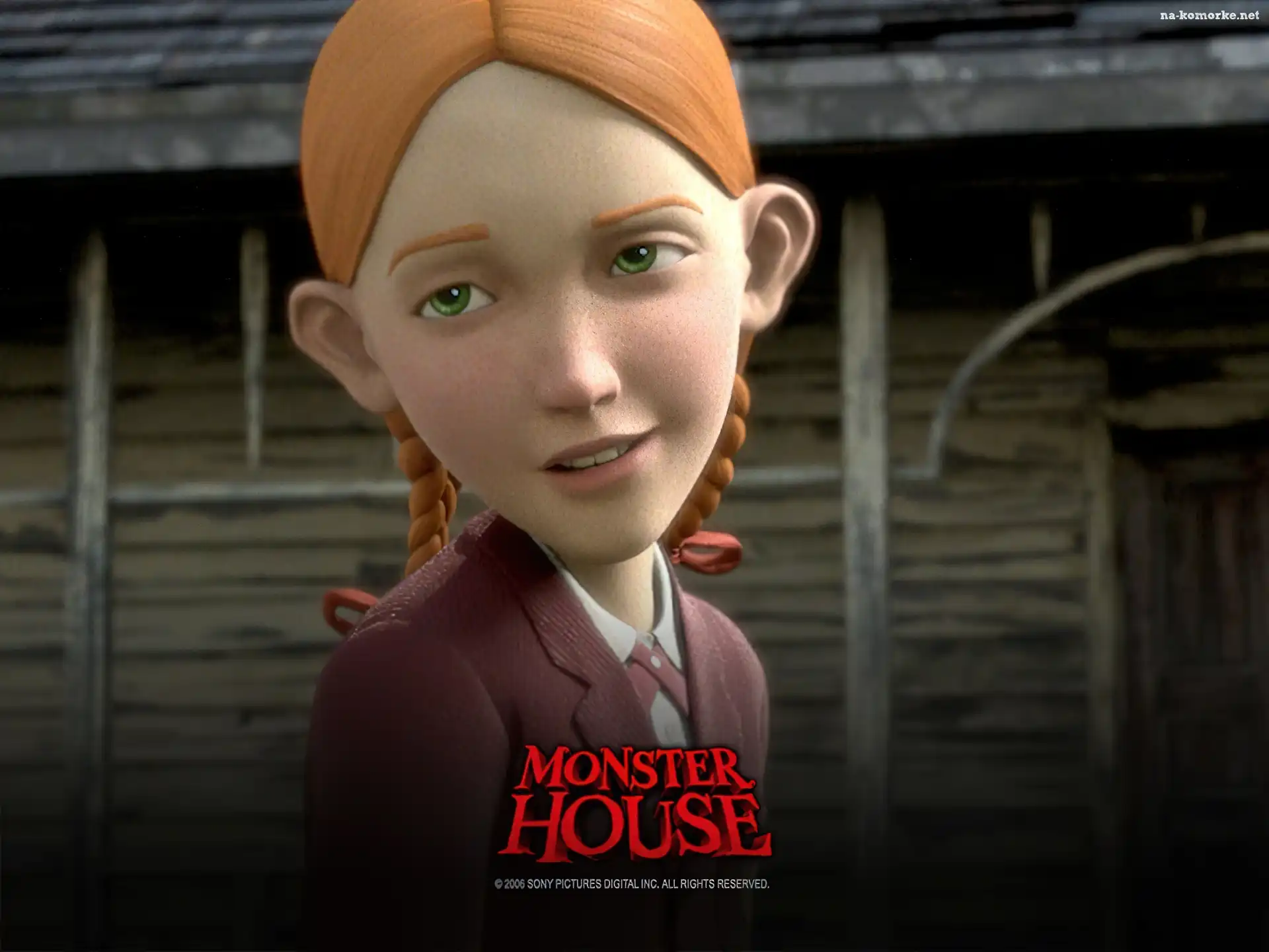 ruda, Monster House, dziewczynka, Straszny dom