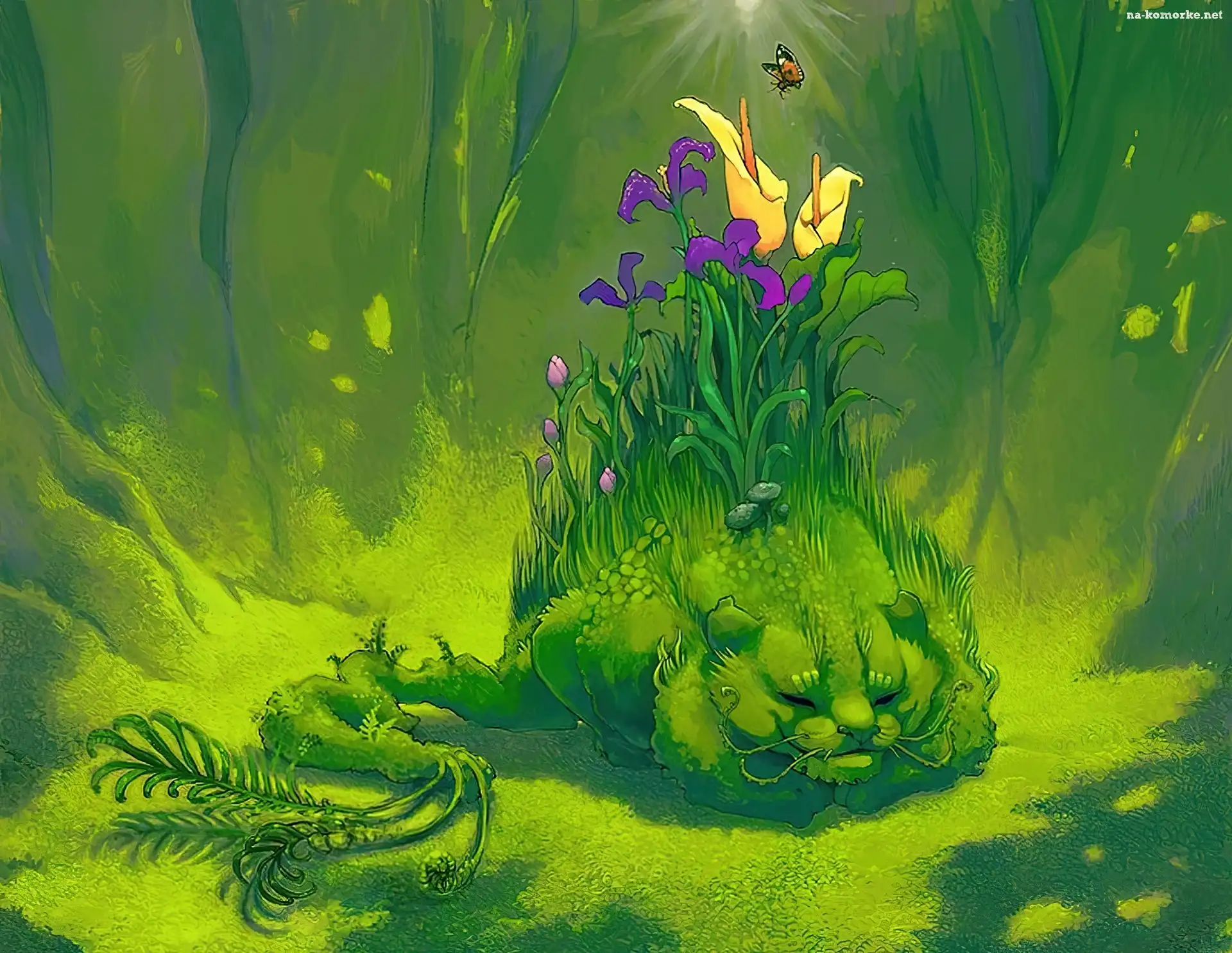 Kot, Fantasy, Rysunek