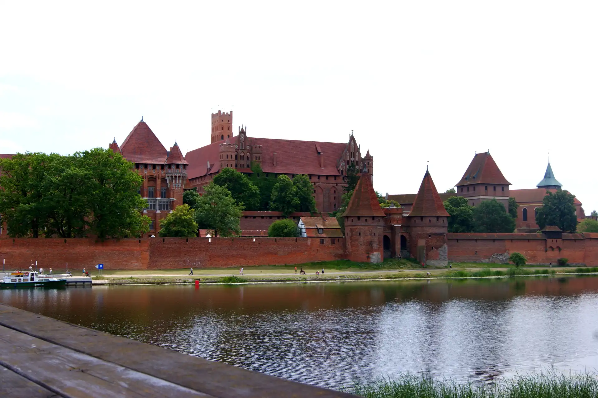 Polska, Rzeka Wisła, Malbork, Zamek w Malborku