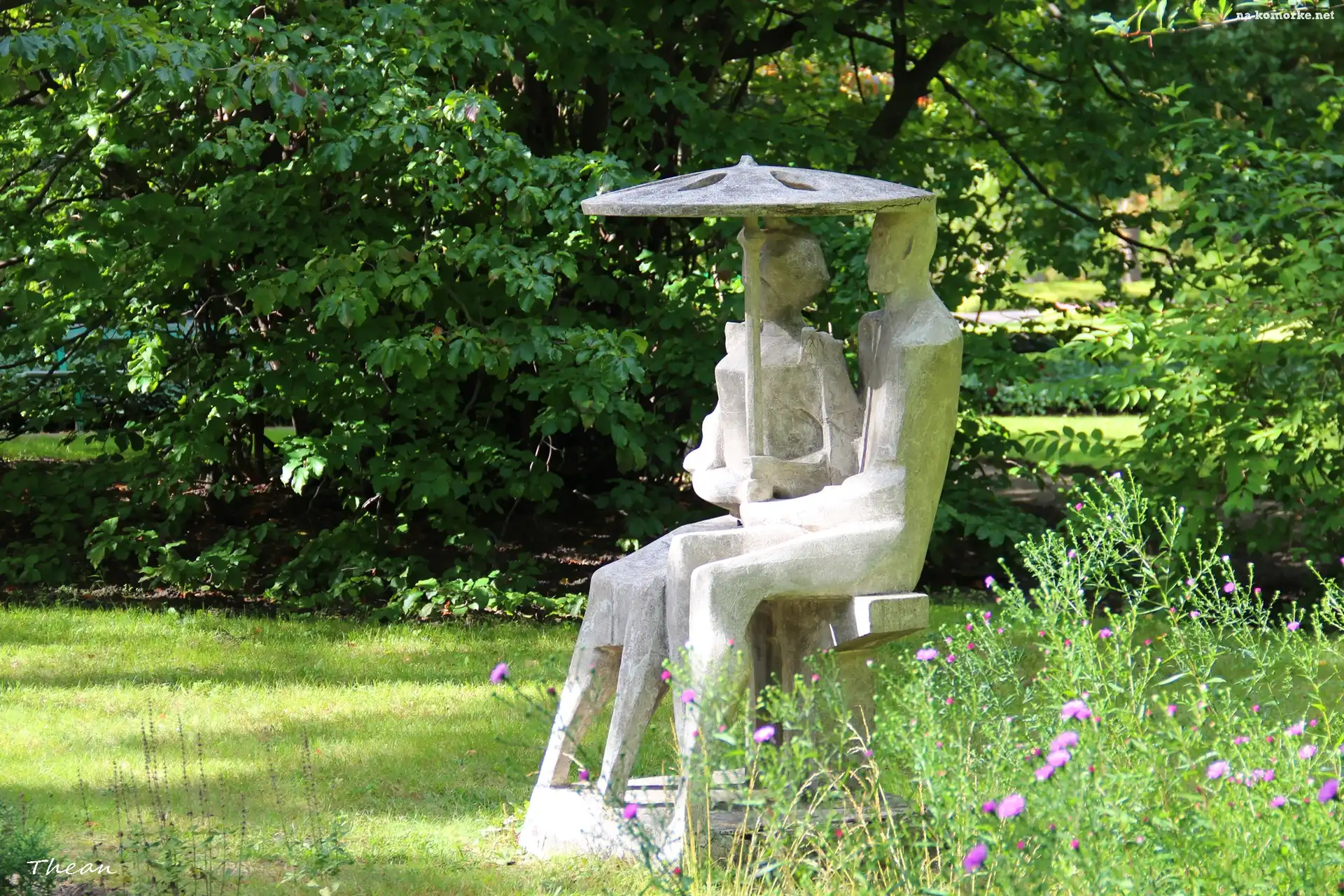 Rzeźba, Poznań, Ogród, Botaniczny