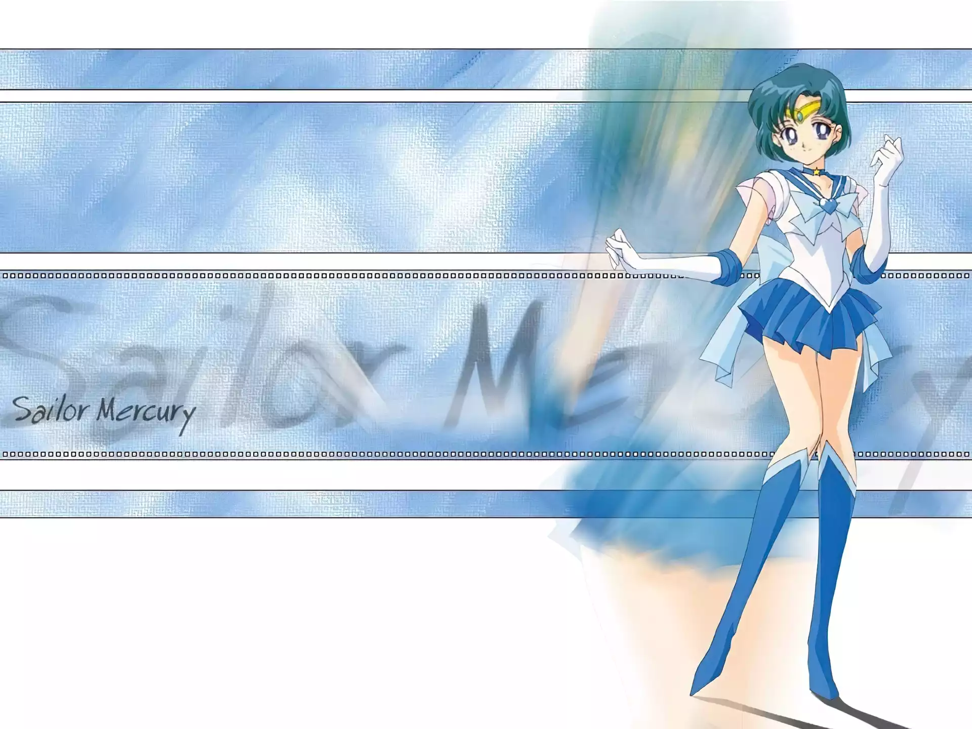 Sailor Moon, kozaki, mercury, kobieta