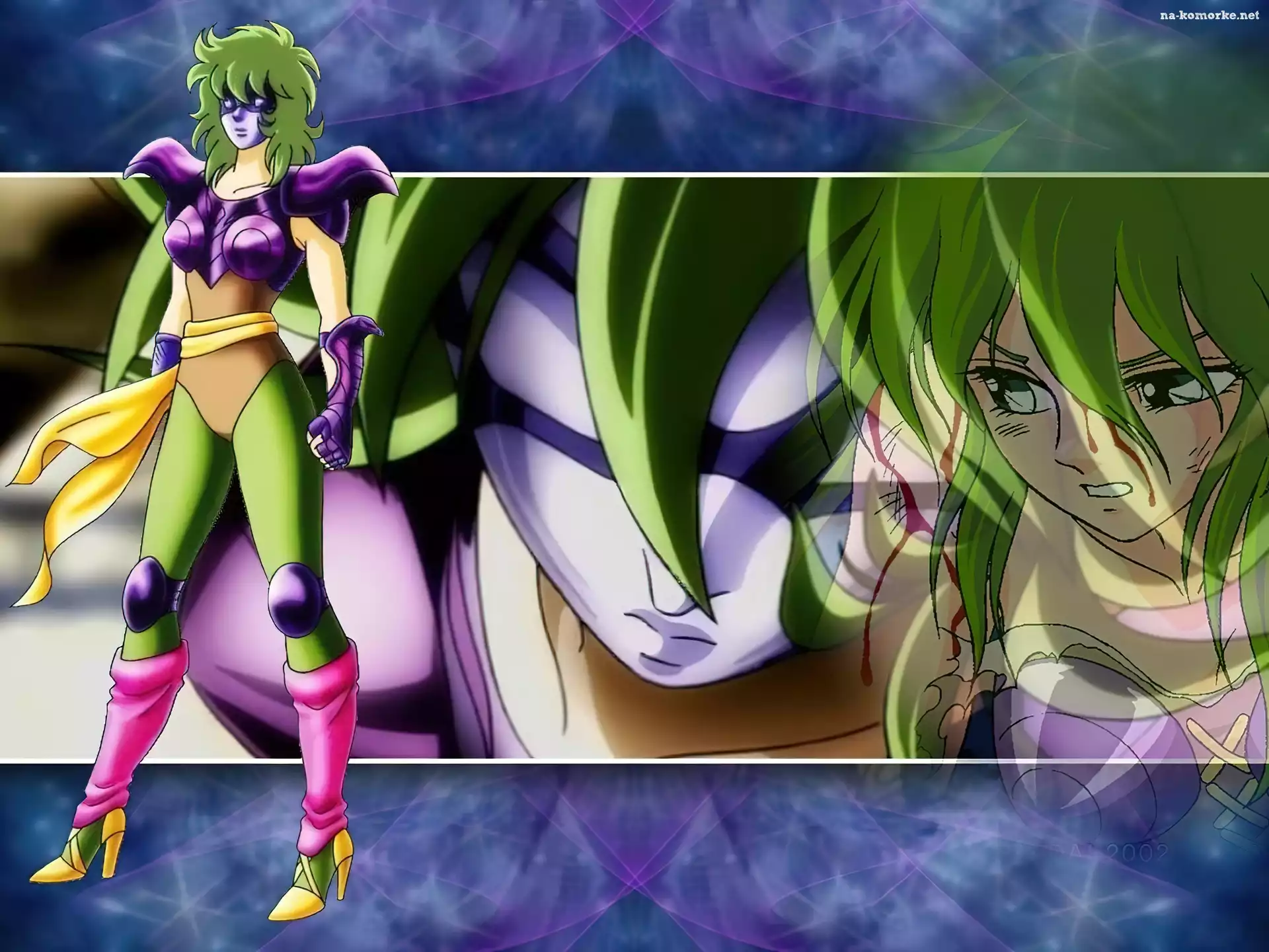Saint Seiya, maska, body, kobieta