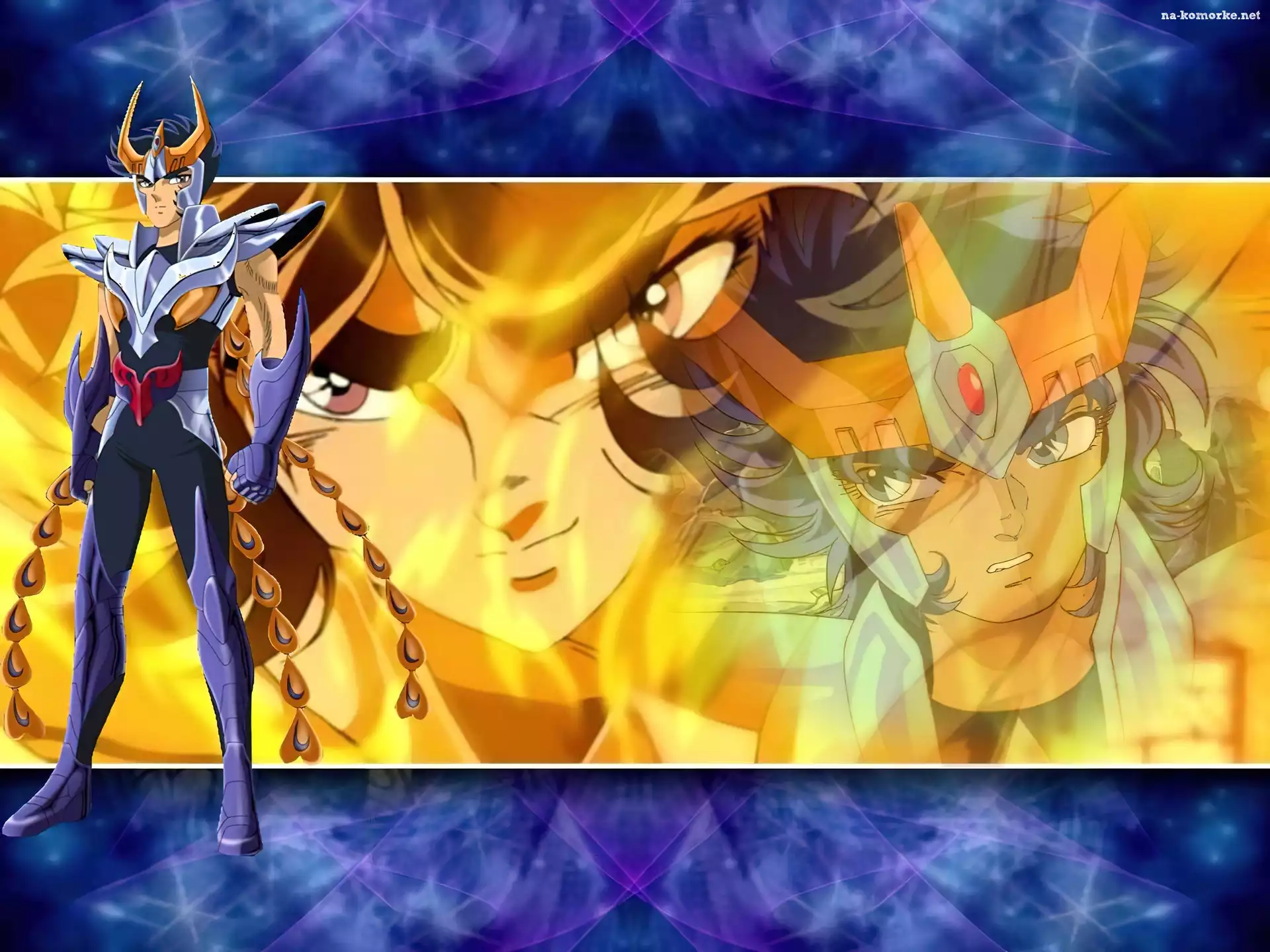 rogi, ludzie, Saint Seiya, twarze