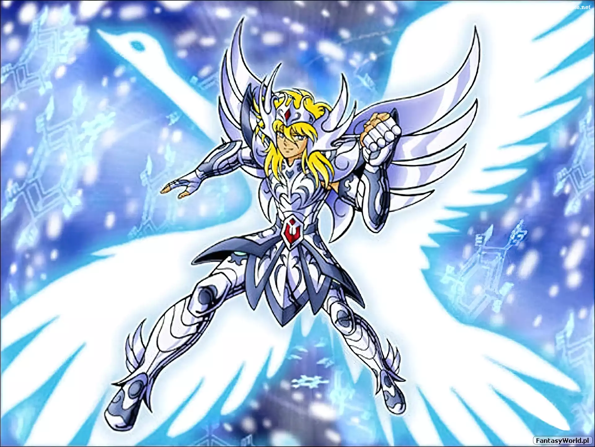 Saint Seiya, srzydła, wojownik, zbroja