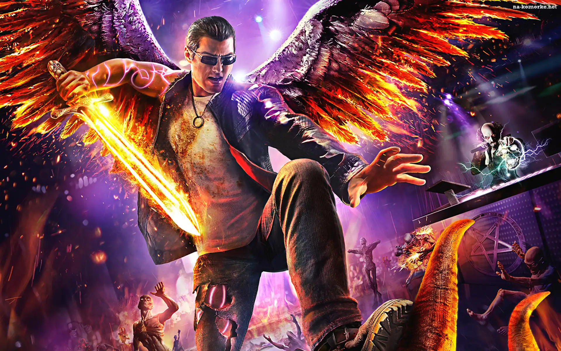 Saints row, Skrzydła, Miecz