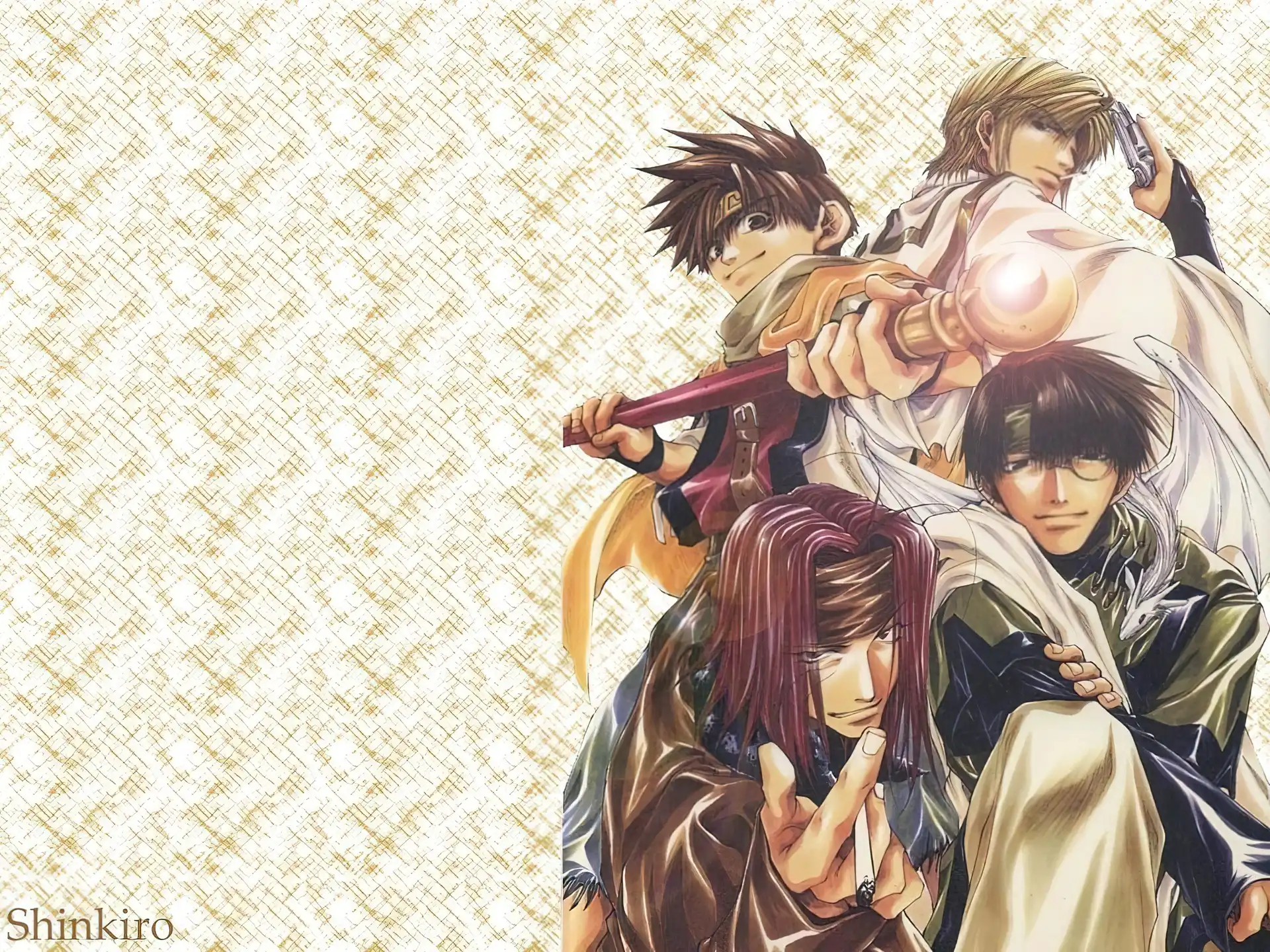 Saiyuki, chłopaki