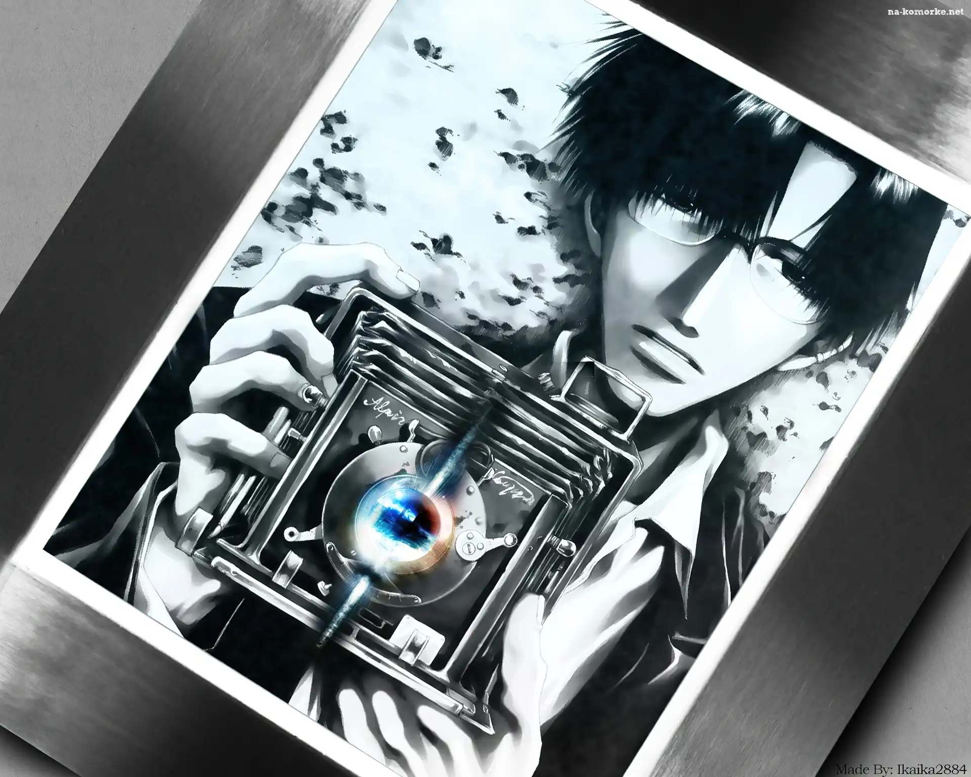 Saiyuki, postać, fotografia, aparat
