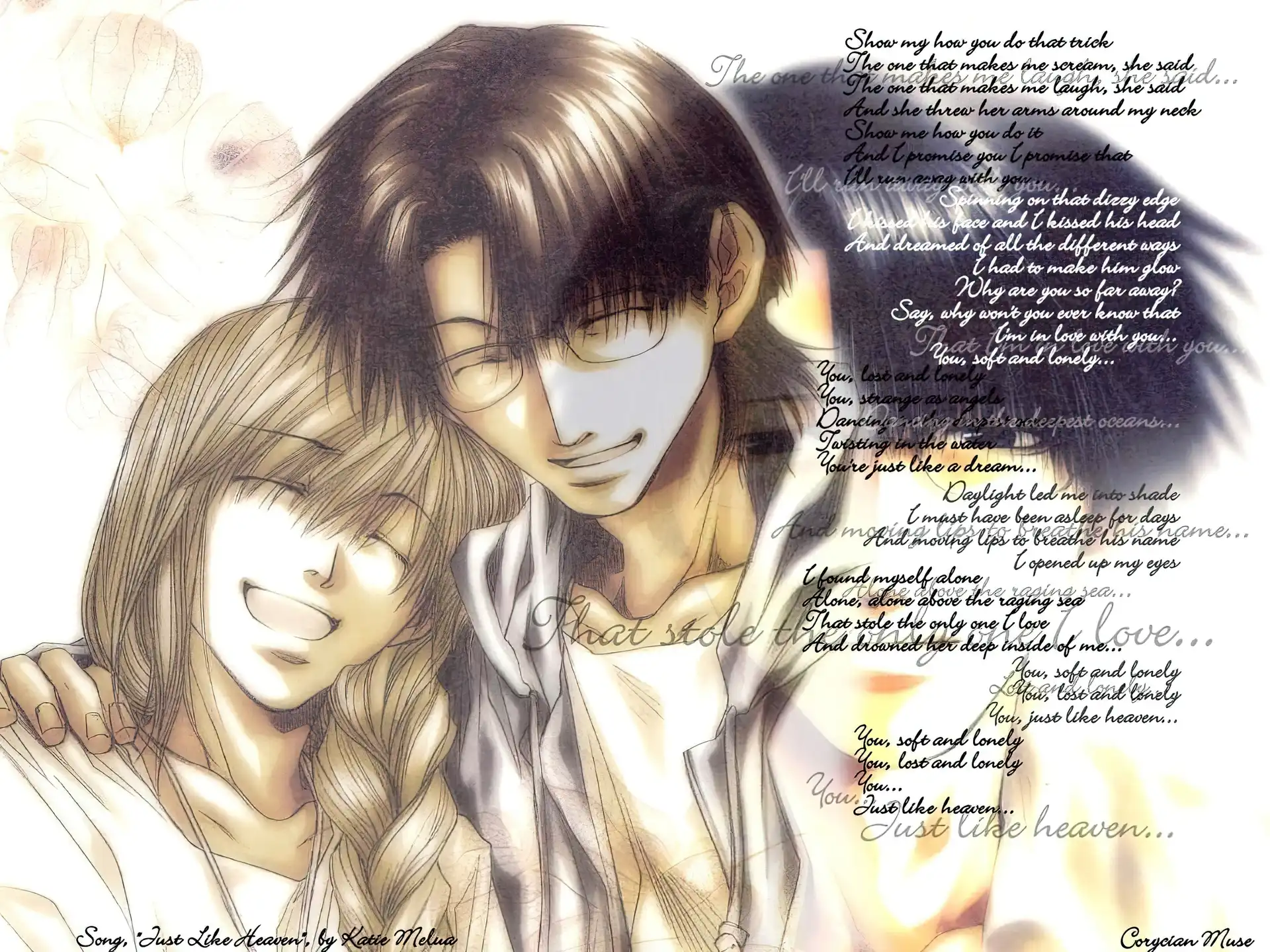 Saiyuki, napisy, okulary, osoby