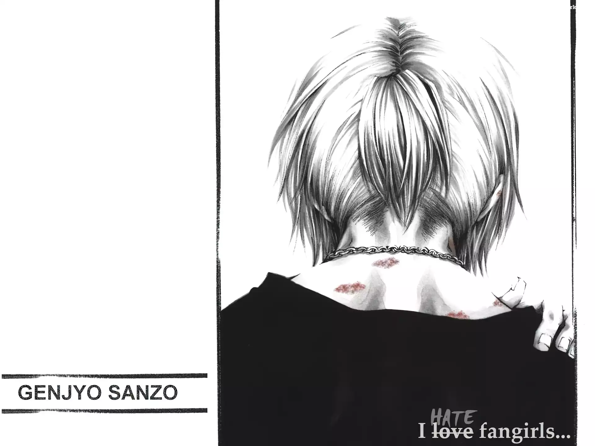 Saiyuki, blizna, osoba, siniaki