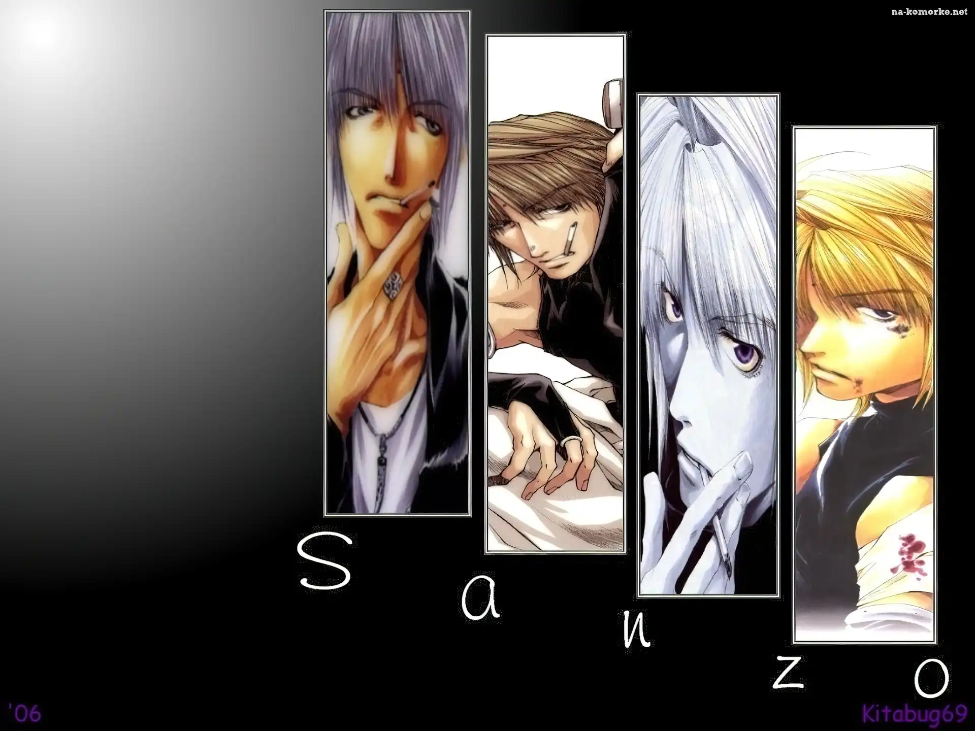 Saiyuki, obraz, sanzo, ludzie