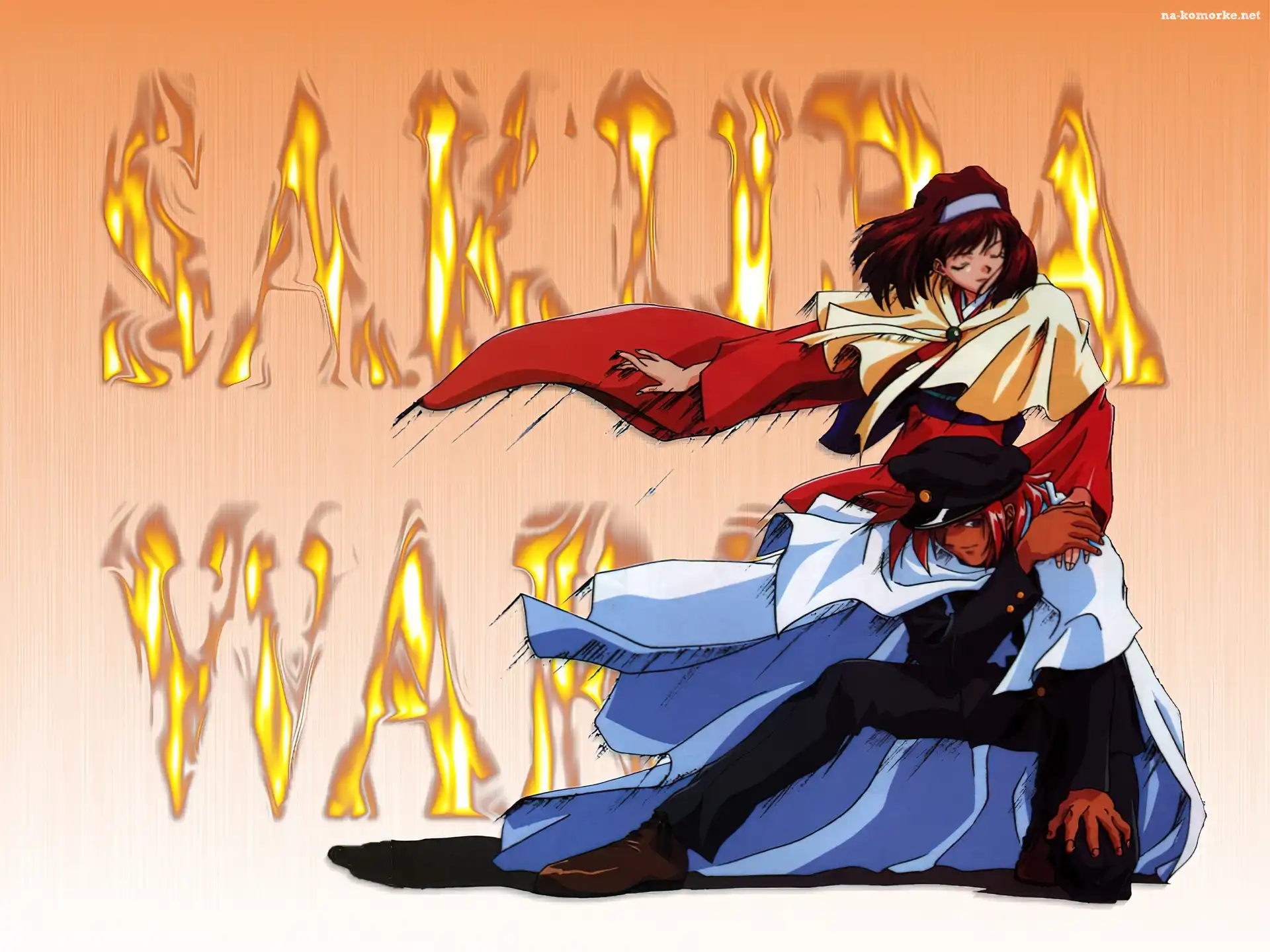 Sakura Wars, czapka, peleryna