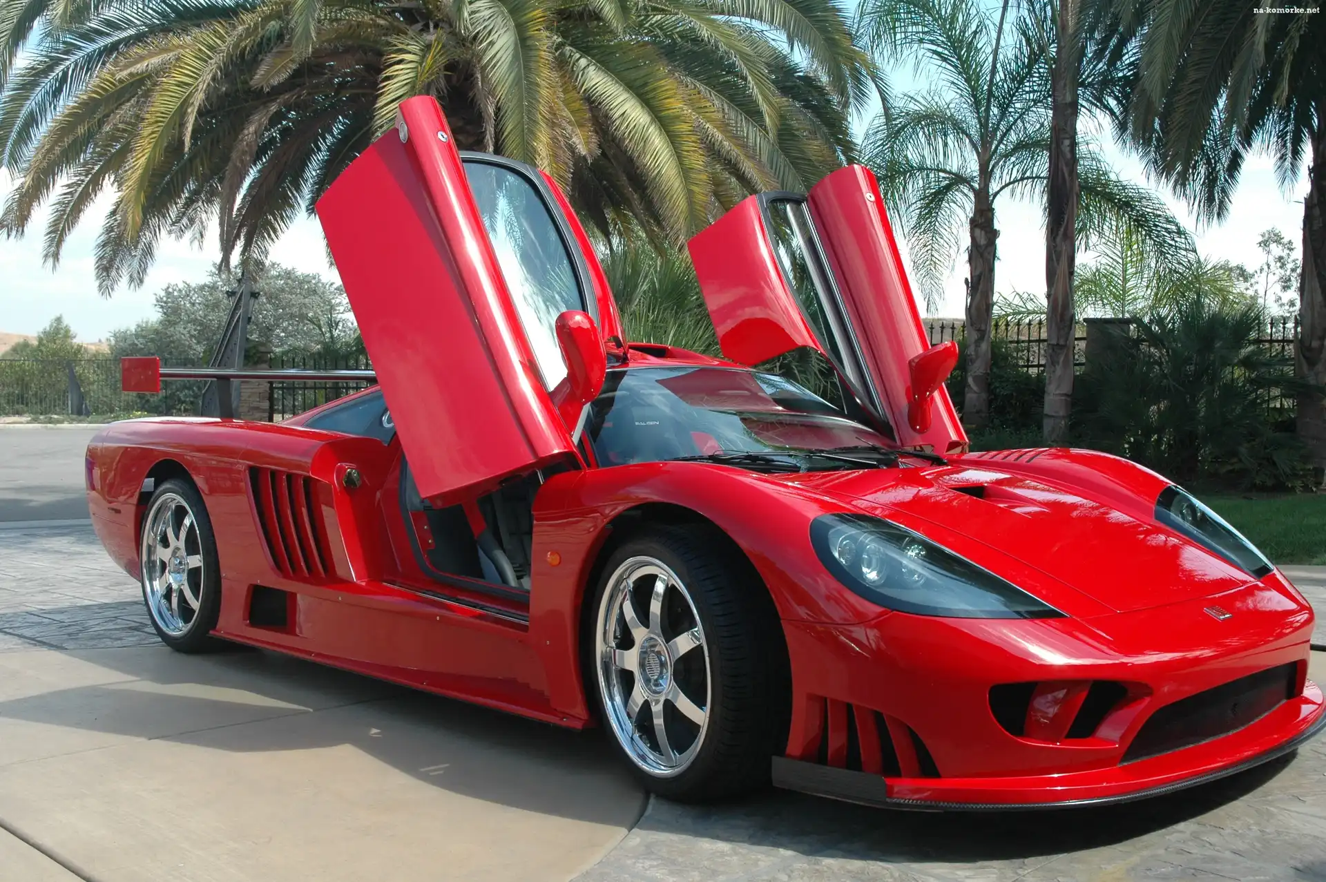 Saleen S7, Unoszone, Drzwi
