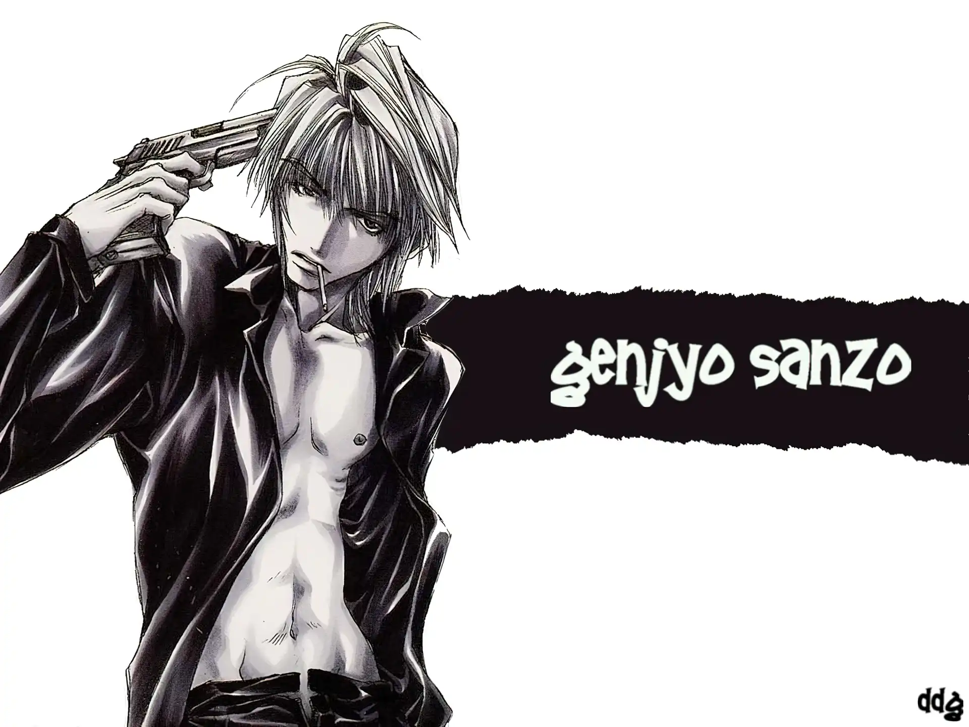 Saiyuki, samobójca, pistolet