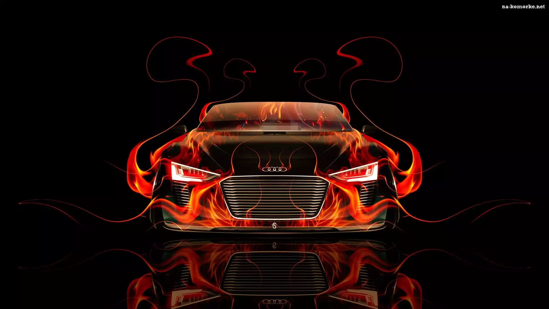 Grafika, Samochód, Audi